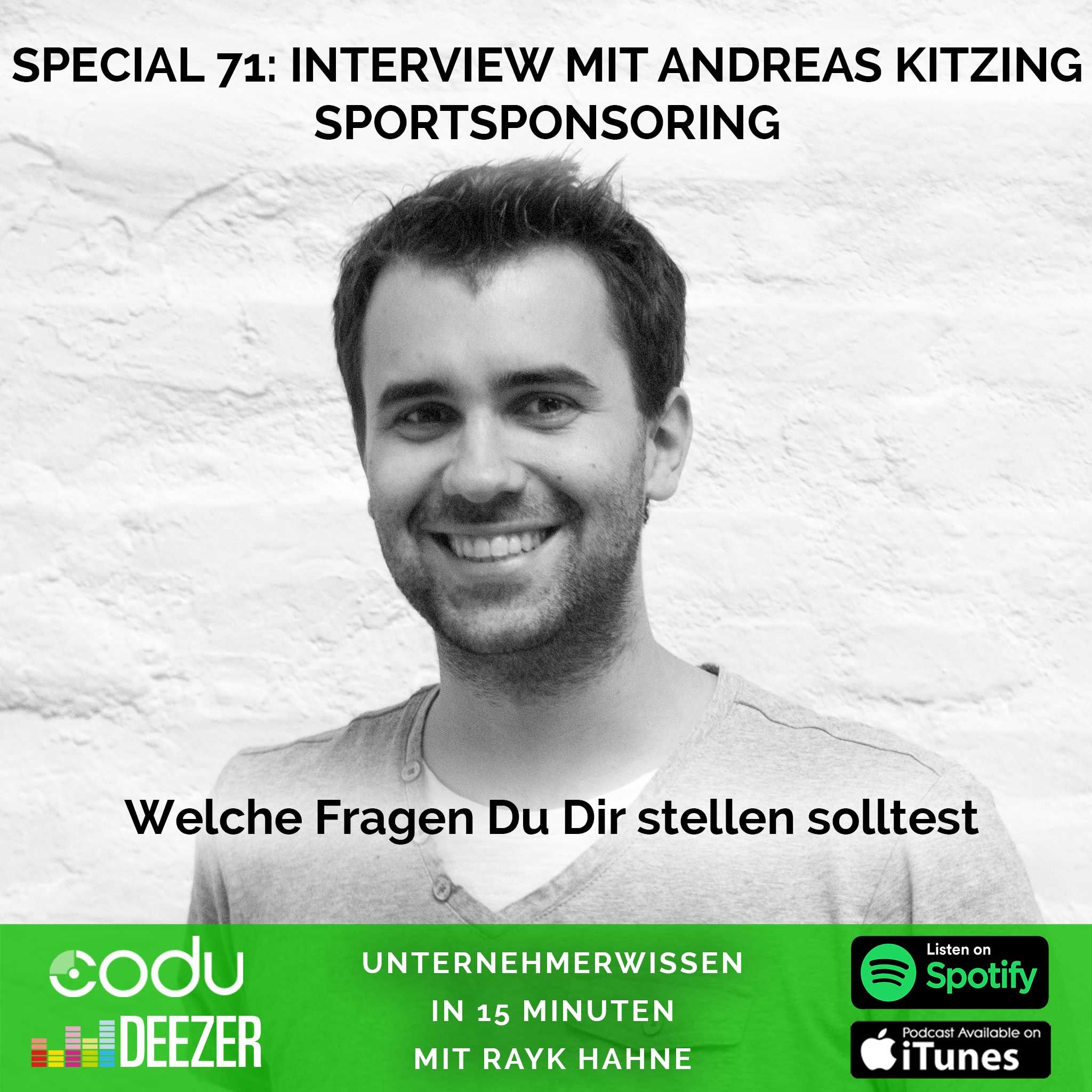 71: Sportsponsoring für Unternehmer mit Andreas Kitzing