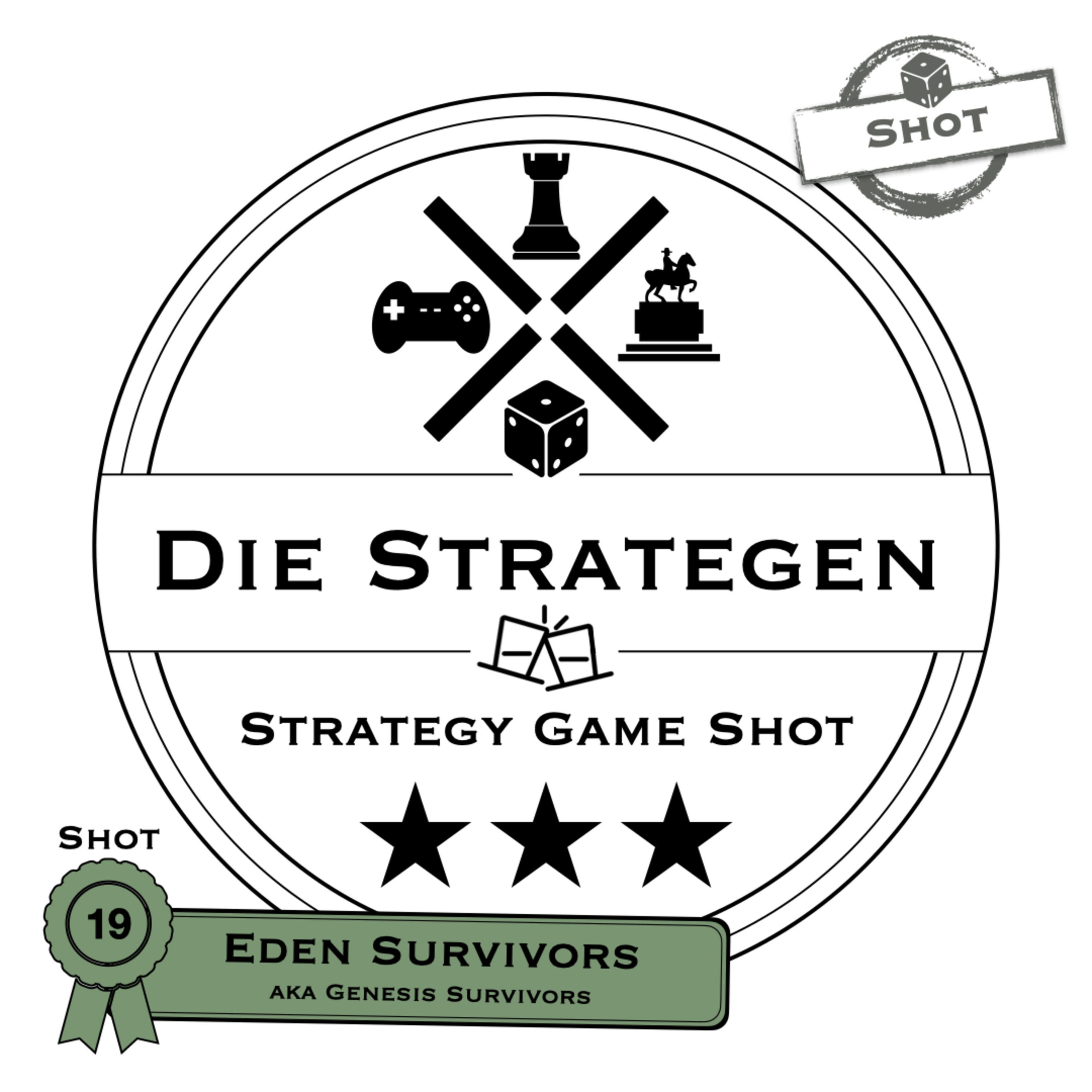 Eden Survivors - Review & warum es zu "Genesis Survivors" wurde | Strategiespiele Podcast Shot #019