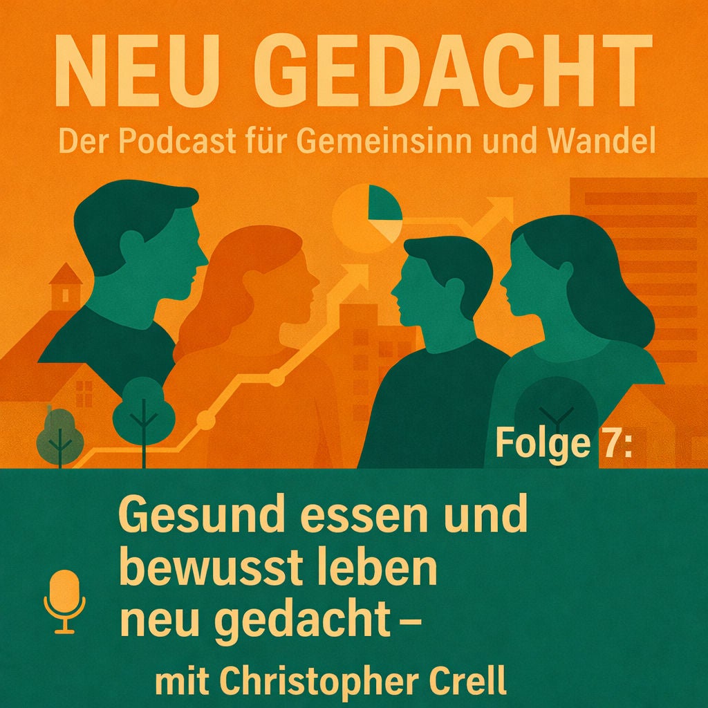 Folge 7: Gesund essen, bewusst leben – neu gedacht; mit Christopher Crell