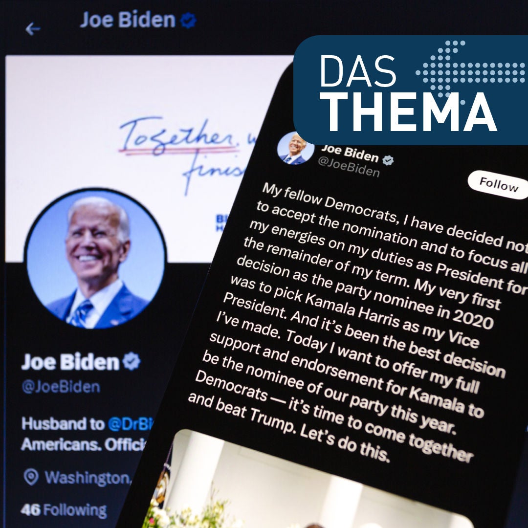 Verzicht auf Präsidentschaftskandidatur – Joe Biden zieht sich zurück