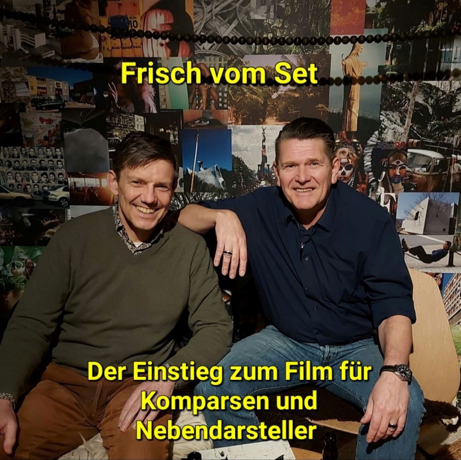 Frisch vom Set