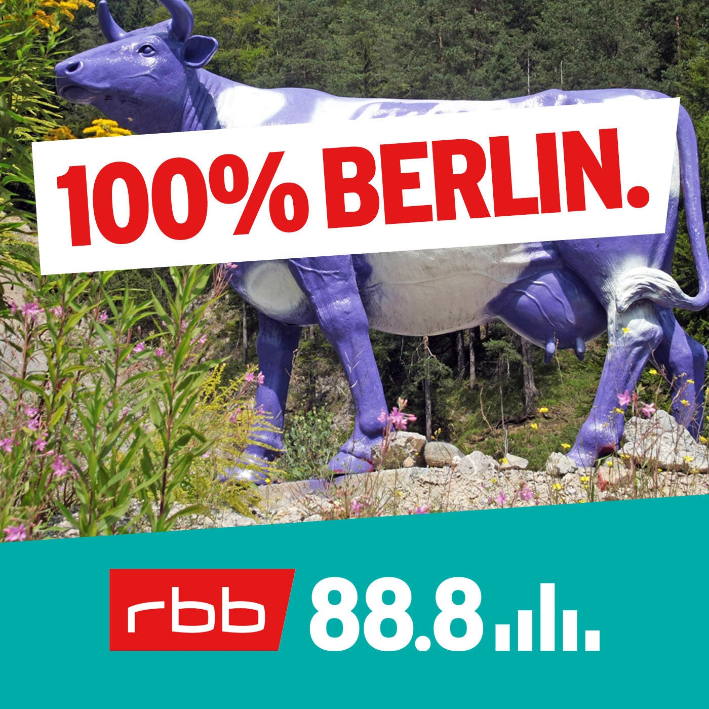 Was hat die lila Milka-Kuh mit Berlin zu tun?
