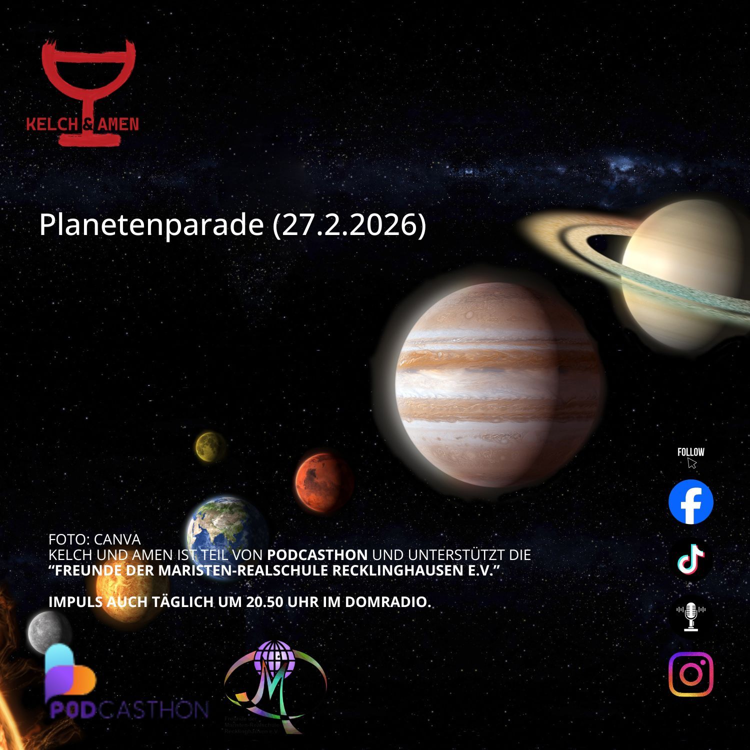 Planetenparade (27.2.2026)