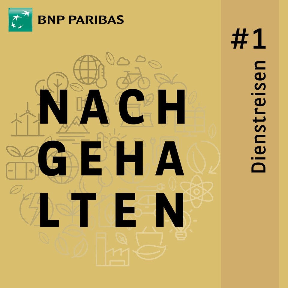 Dienstreisen – wie wir CO₂ einsparen #1