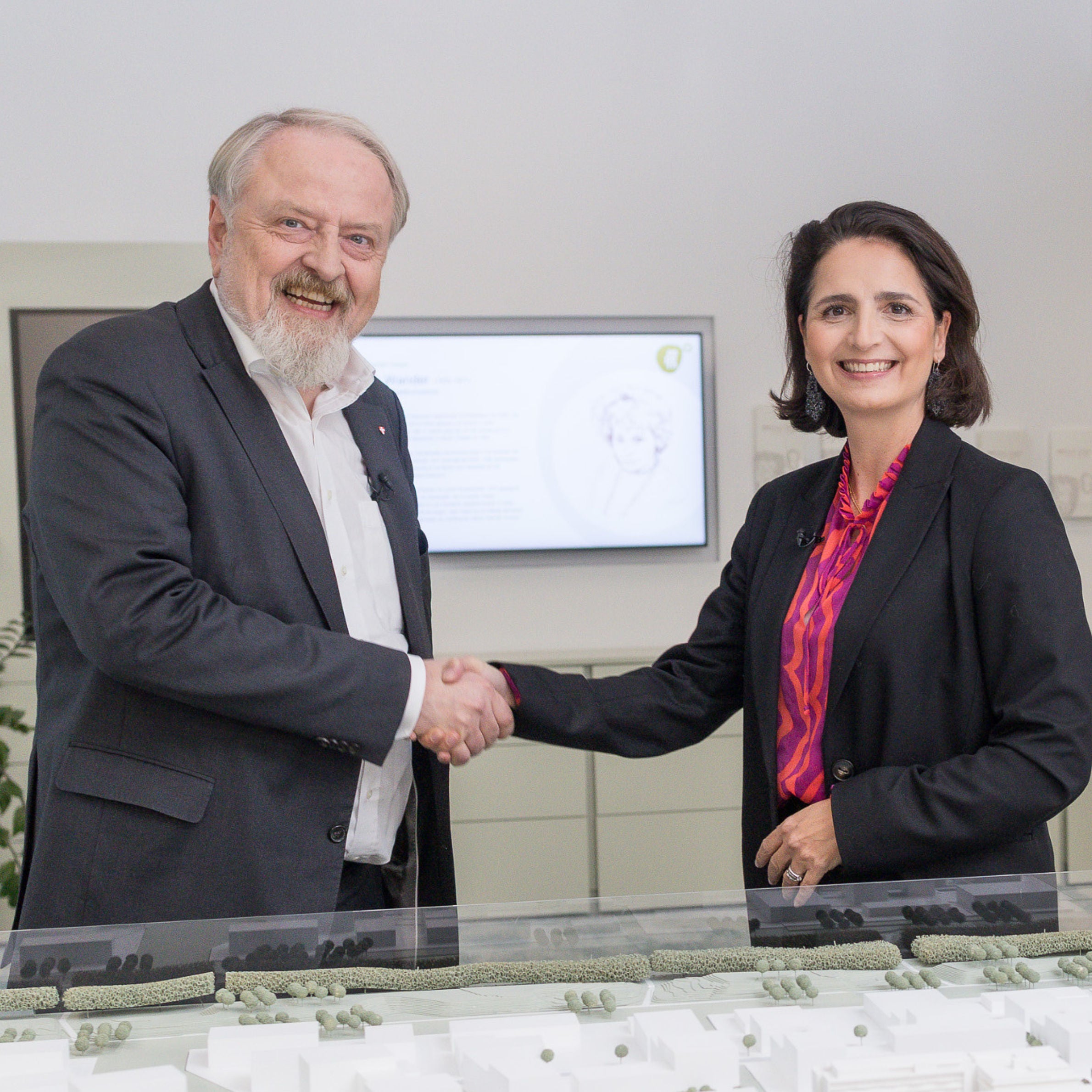 Sabine Müller, Vorständin der Wien 3420 AG im ZEITGESPRÄCH 116 mit Gerhard Schmid