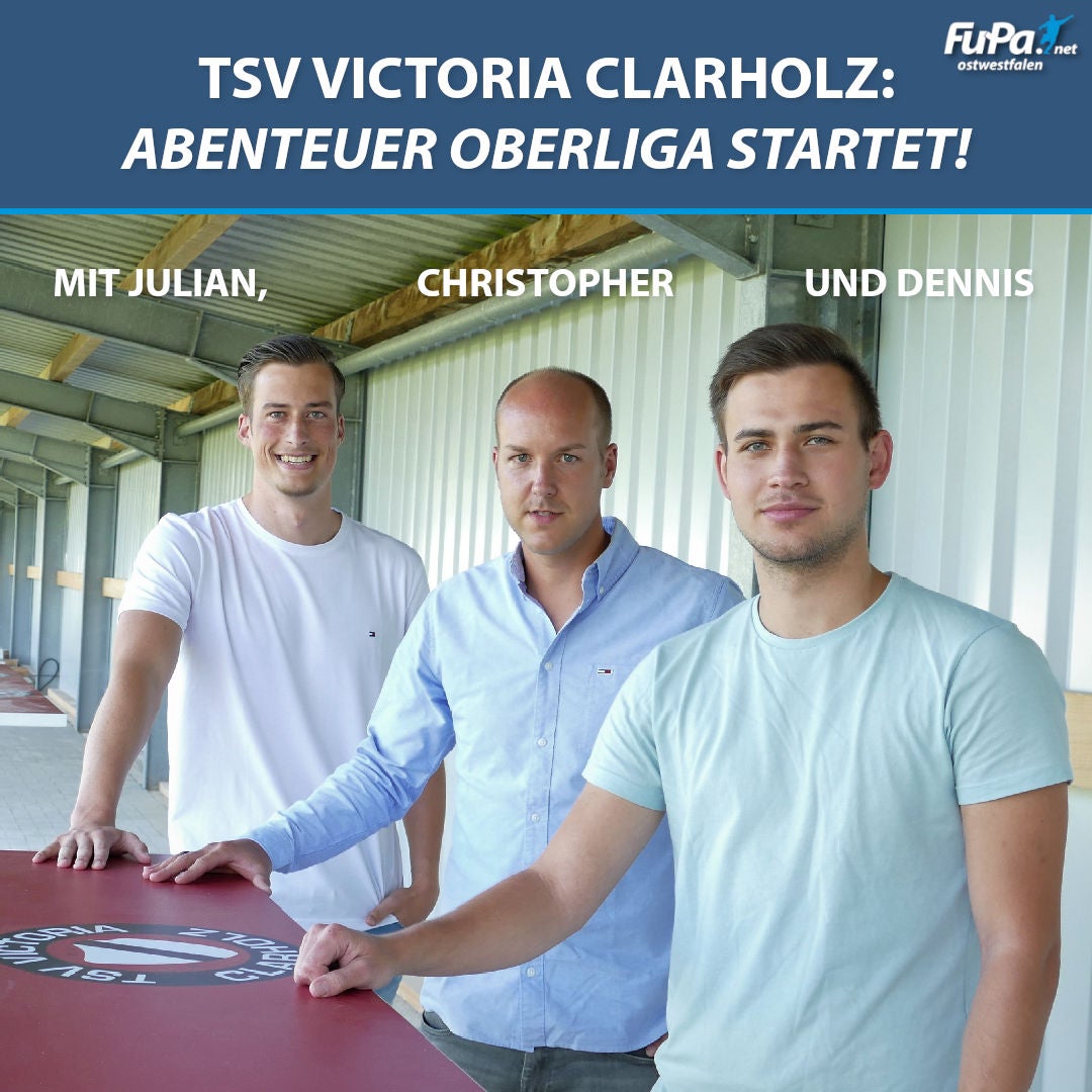 Flügelzange OWL zu Besuch beim Neu-Oberligisten Victoria Clarholz, der in 2020 ein ganz besonderes Jahr erlebt.