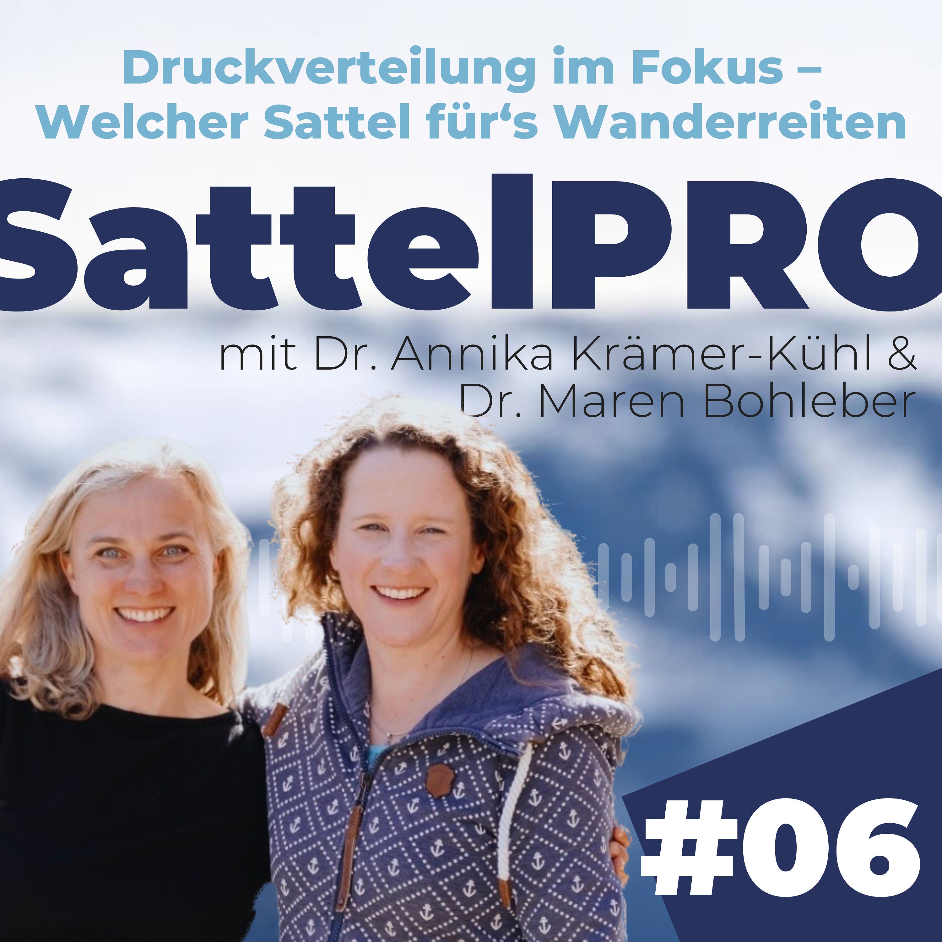 #06 Druckverteilung im Fokus – Welcher Sattel für‘s Wanderreiten | zu Gast bei Dr. Annika Krämer-Kühl