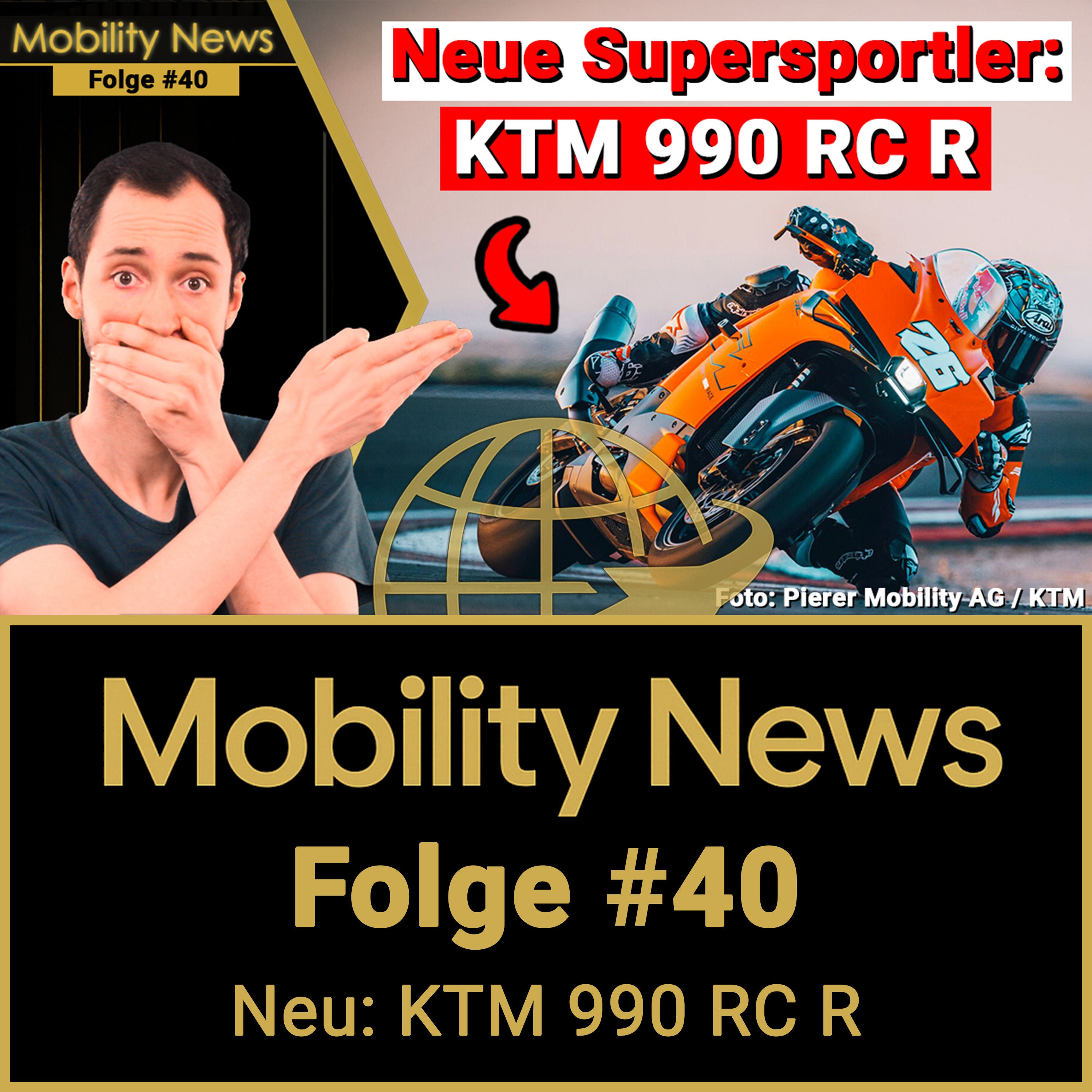 Mobility News #40 | Neu: KTM 990 RC R (2026) überzeugt ab 15.490€ auf ganzer Linie?! u.v.m.
