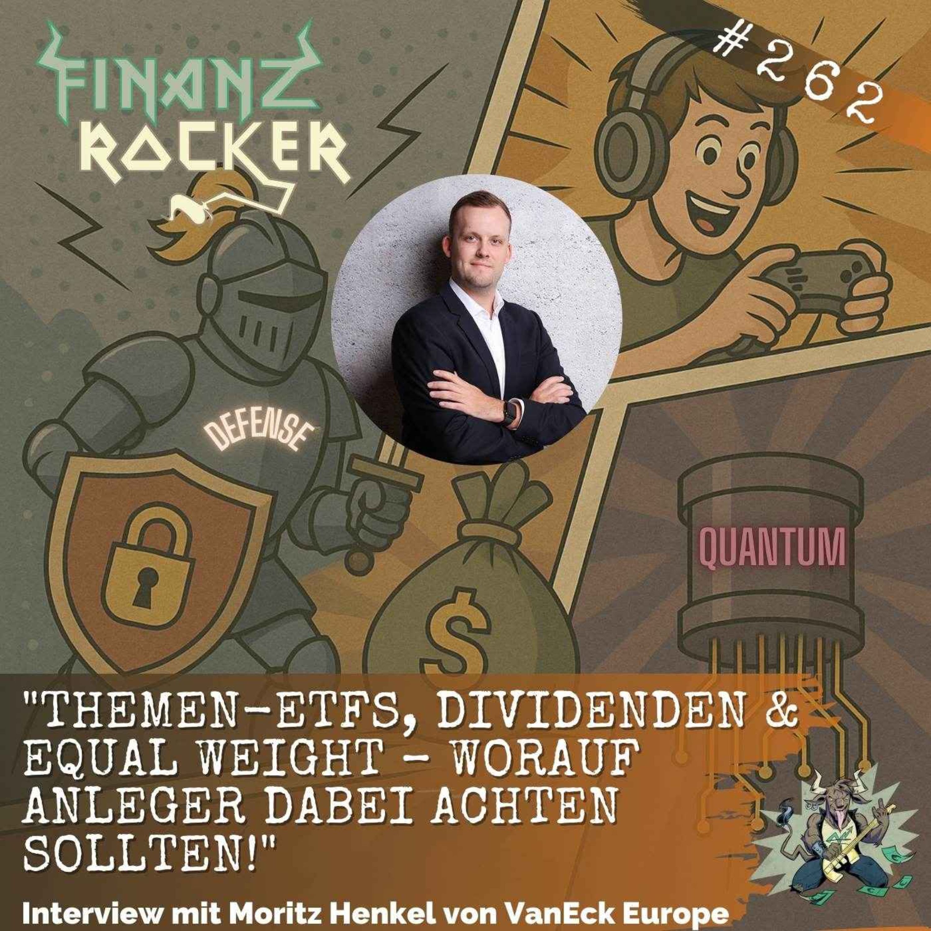 Warum der Einstiegszeitpunkt über Erfolg und Misserfolg bei Themen-ETFs entscheidet: Moritz Henkel von VanEck über Gaming, Defense und Equal Weight