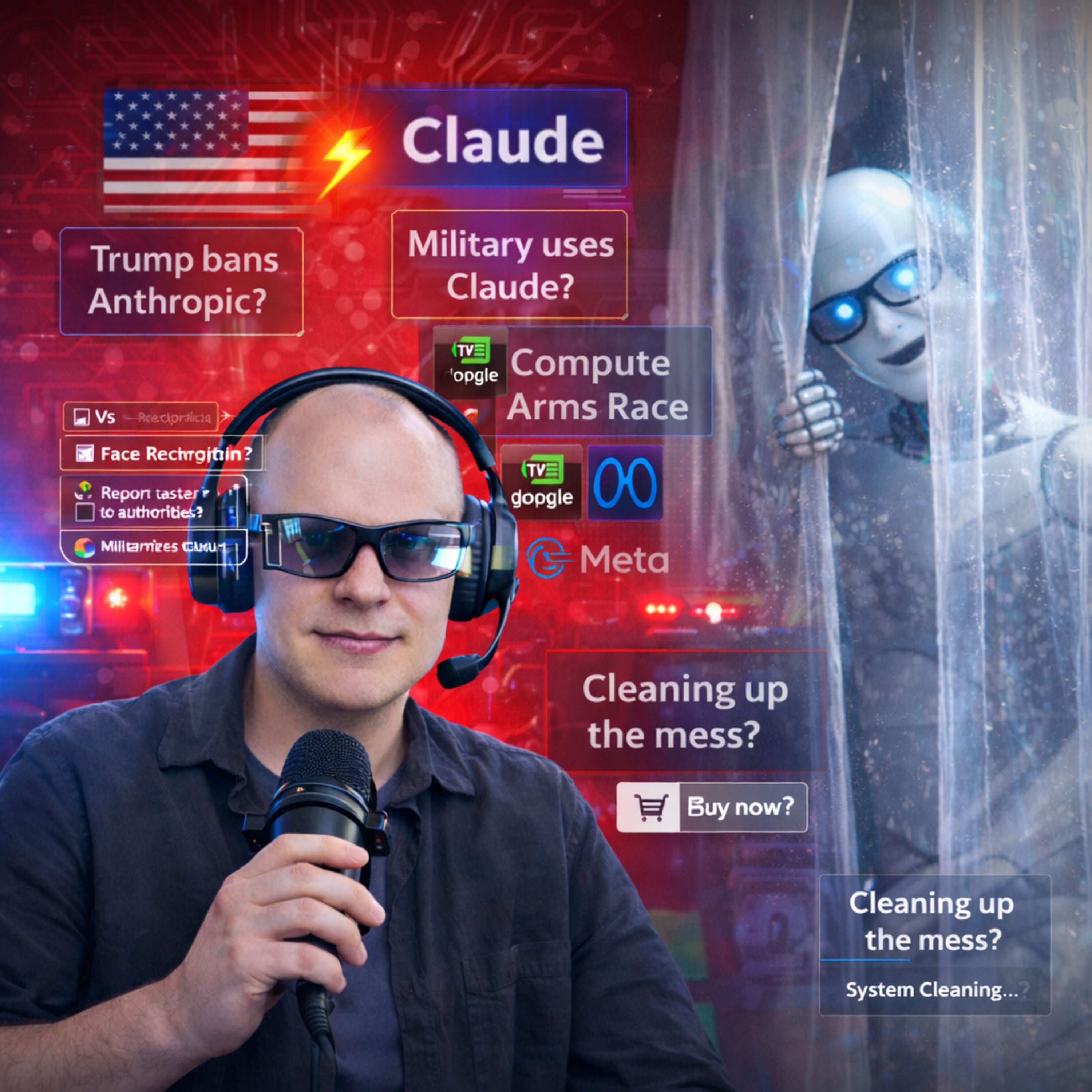 Donald Trump gegen Anthropic | Figma aus ChatGPT Codex steuern | Meta mit KI-Chips von Nvidia, AMD & Google | Datenannotatoren aus Kenia sichten Videos der Meta Smart Glasses