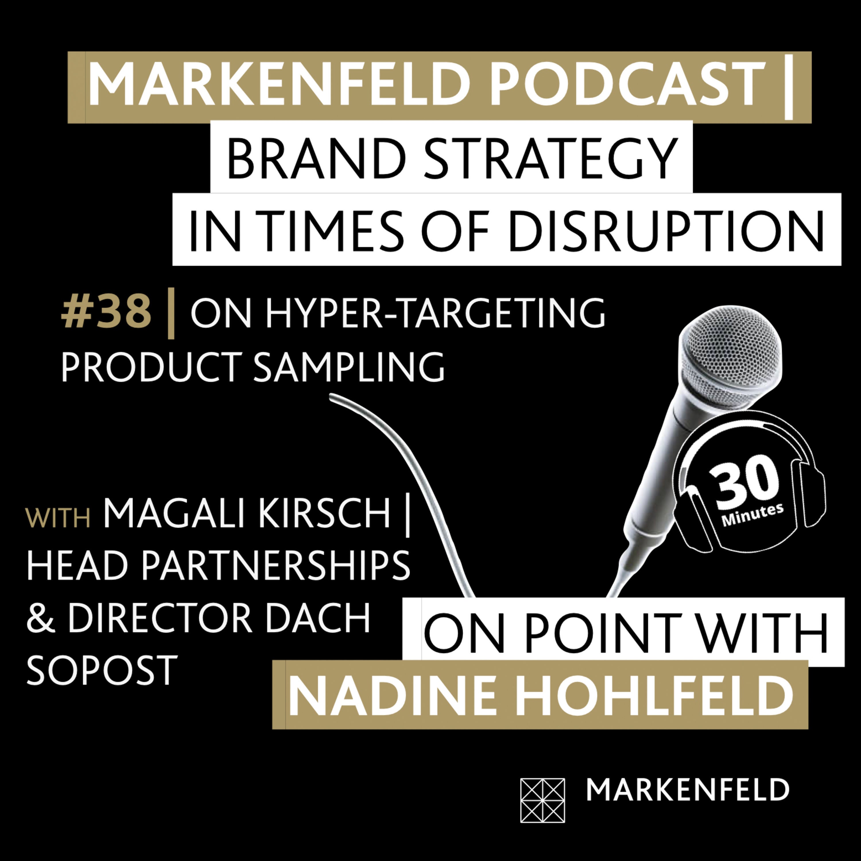 🔥 38 | ON HYPER-TARGETING PRODUCT SAMPLING with MAGALI KIRSCH (HEAD OF PARTNERSHIPS & DIRECTOR DACH AT SOPOST)