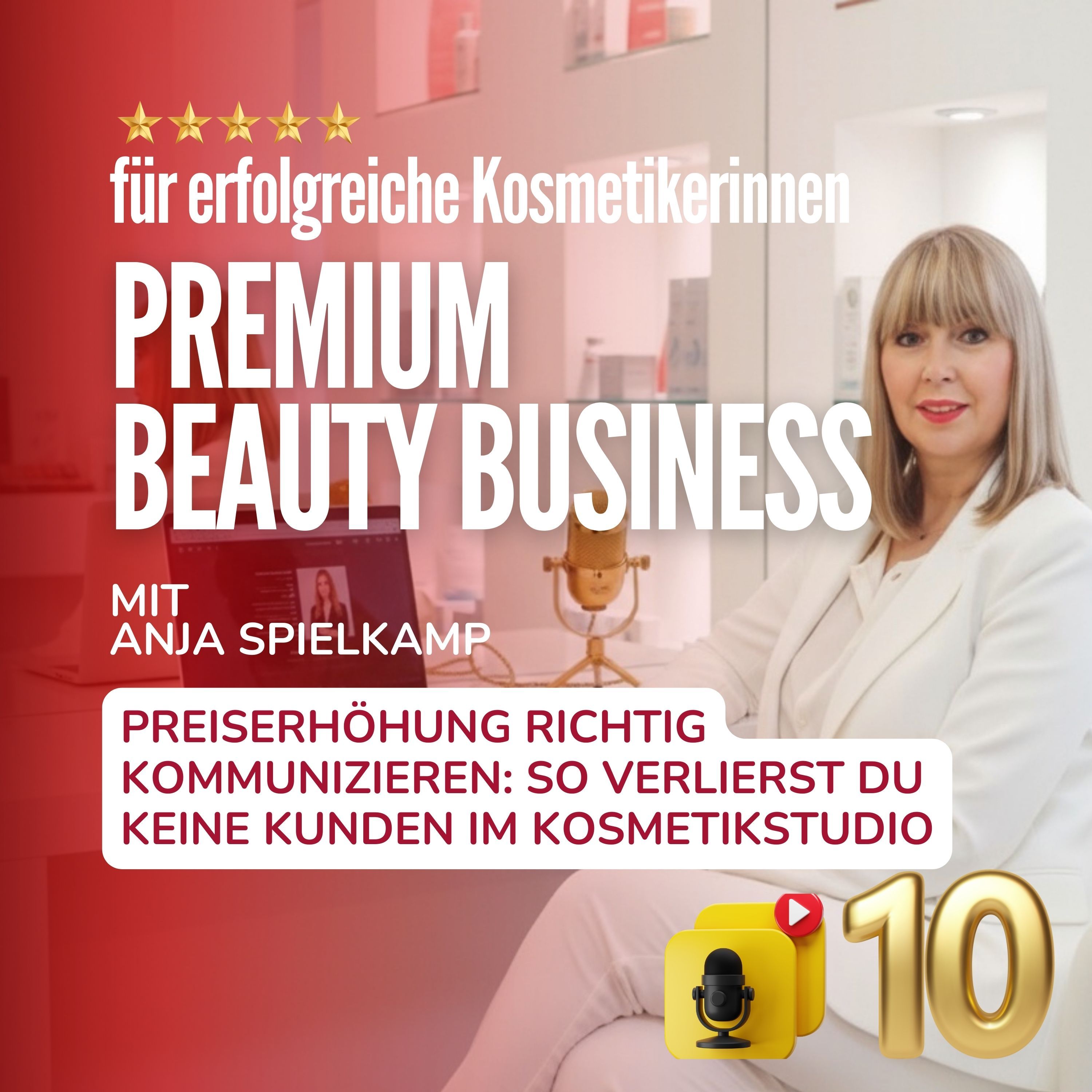 Preiserhöhung richtig kommunizieren: So verlierst du keine Kunden im Kosmetikstudio