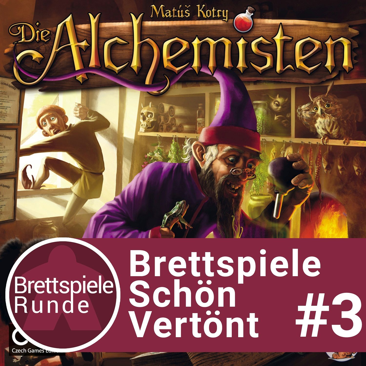 Brettspiele schön vertönt - Folge 03 - Die Alchemisten