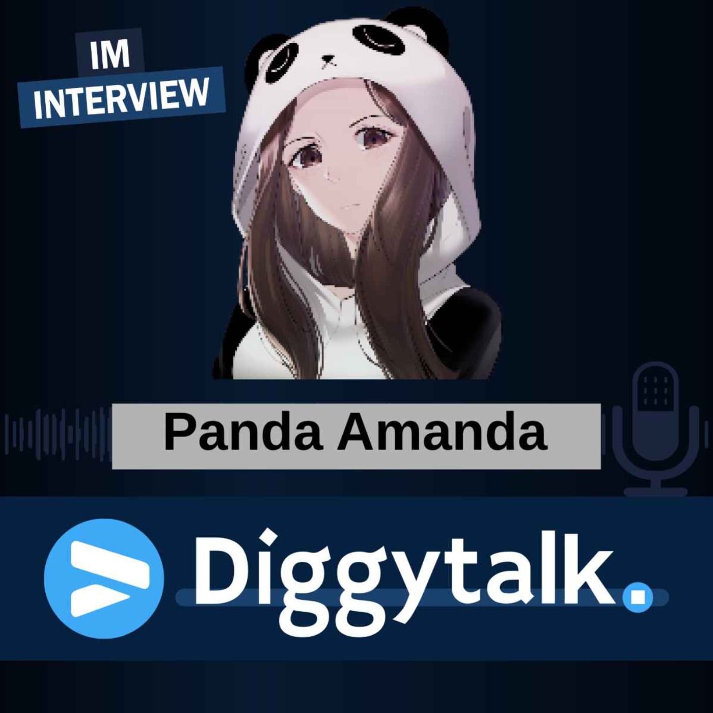 Pandaamanda: Twitch Streamerin über ihren Weg zum Beruf | Diggytalk #9