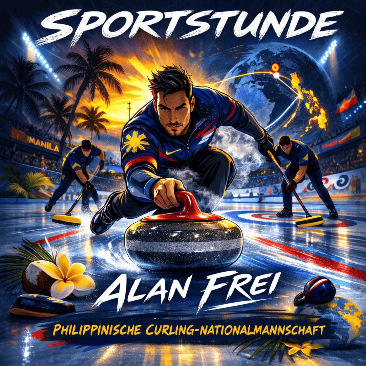 Curling, Philippinen und ein Unternehmer auf dem Eis – was bitte ist hier passiert?