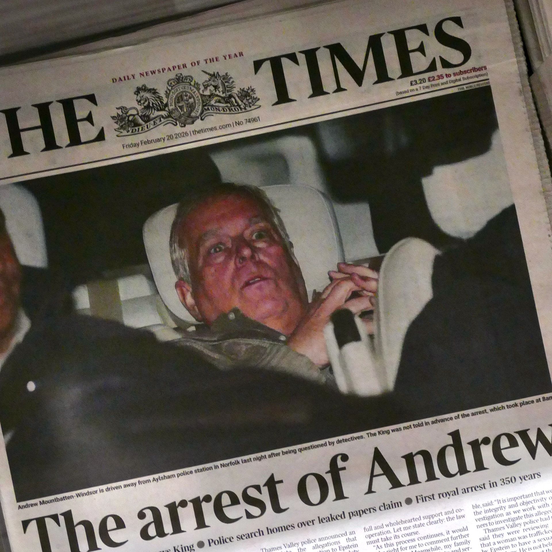 Andrew Mountbatten-Windsor: Die Ermittlungen und die Konsequenzen im Epstein-Skandal