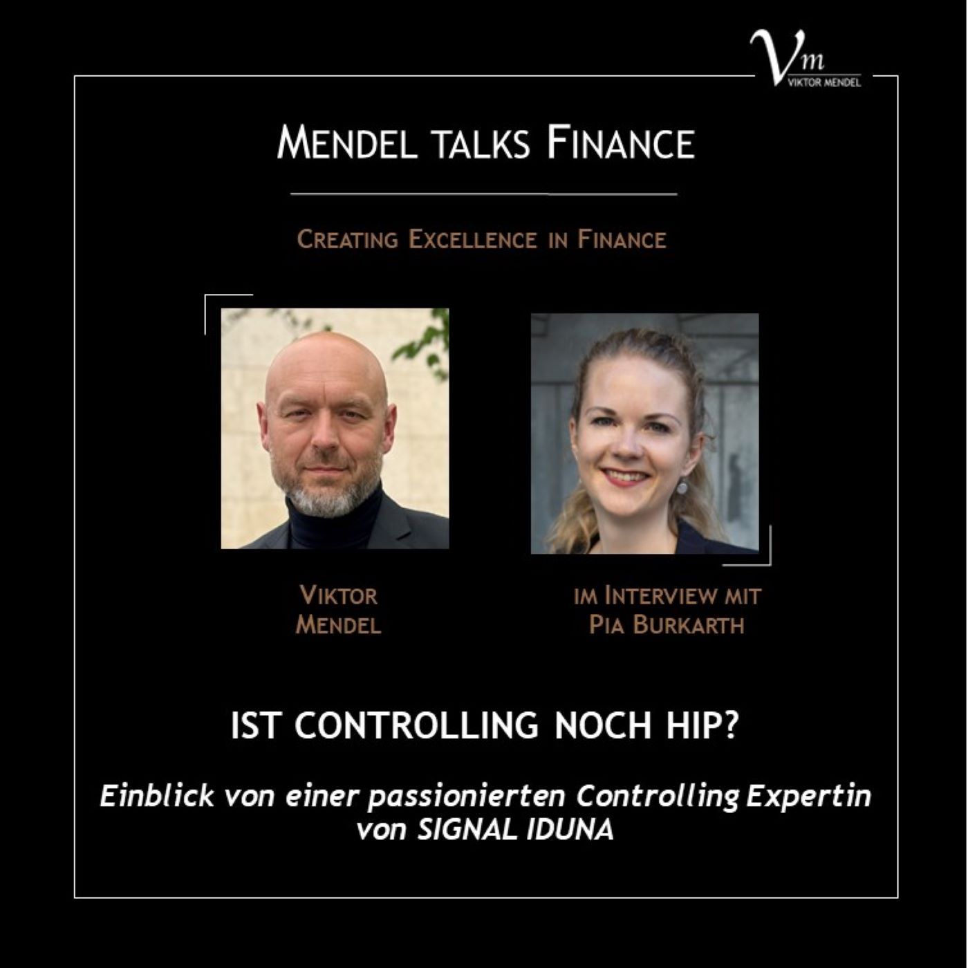 #15 IST CONTROLLING NOCH HIP? Einblick von einer passionierten Controlling Expertin Pia Burkarth von SIGNAL IDUNA