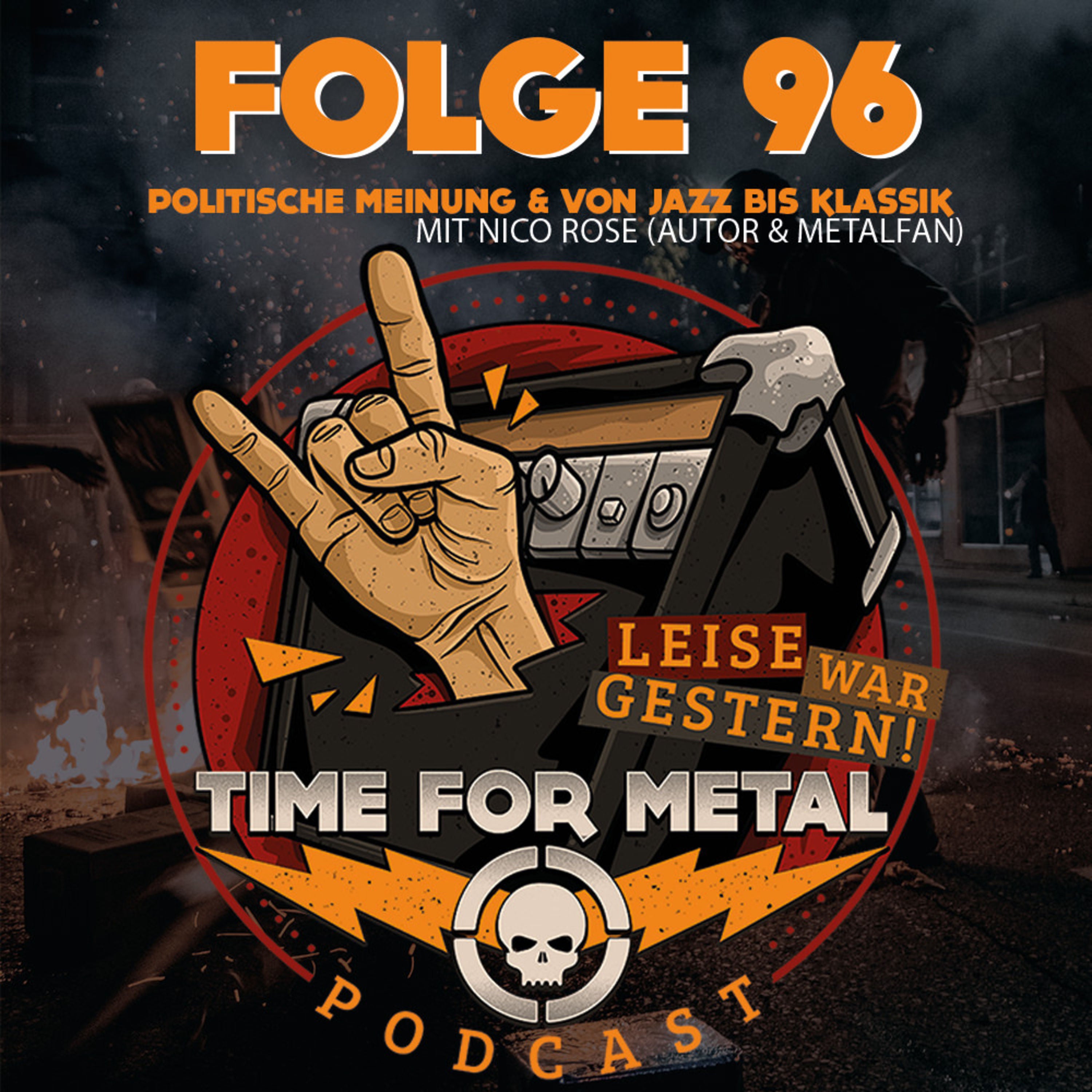 Folge 96 - Politische Meinung im Rock & Metal & Von Jazz bis Klassik - Einflüsse im Metal | Themenroulette mit Nico Rose
