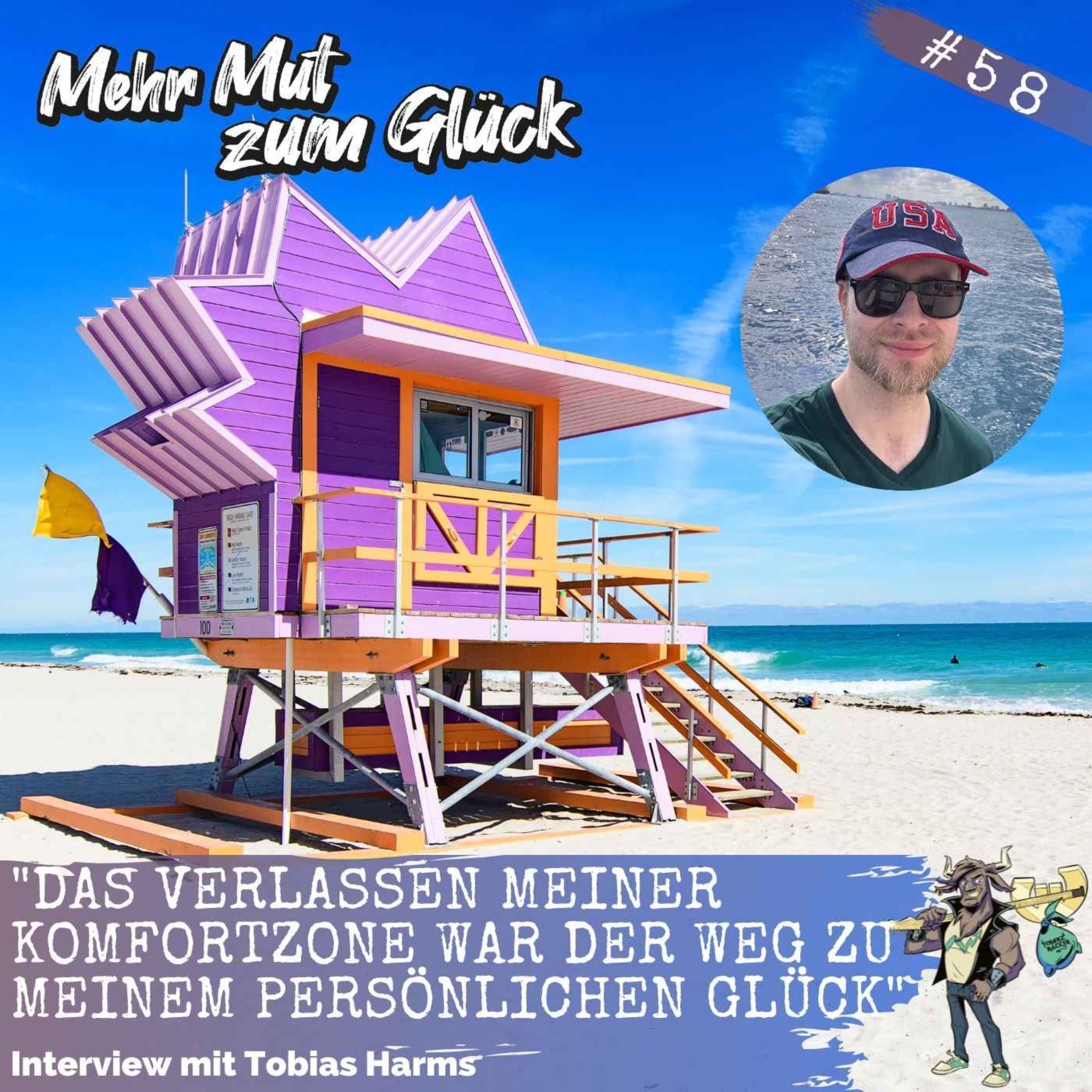Komfortzone war gestern: Wie Tobias Harms von Frankfurt über Gibraltar bis nach Miami zog – und was ihn das wirklich kostete