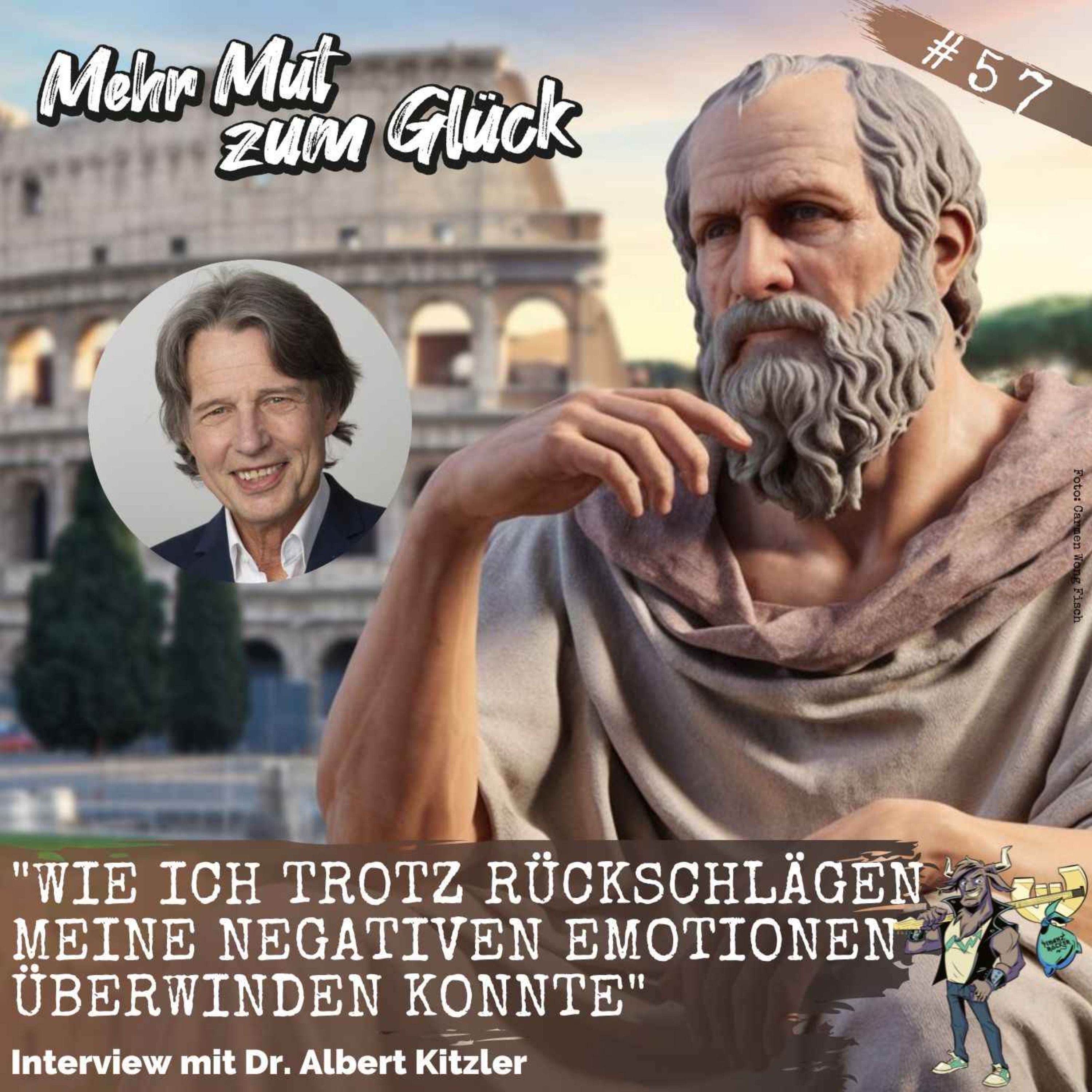 Der Pudel und der Kern: Dr. Albert Kitzler über antike Philosophie, eine Fehldiagnose und die Kunst des guten Lebens