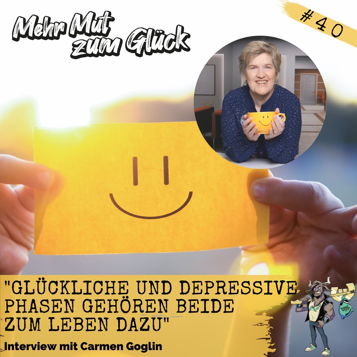 Depression, Lachyoga und ein Rapper, der sie viral machte – wie Carmen Goglin das Lachen als Lebensrettung entdeckte