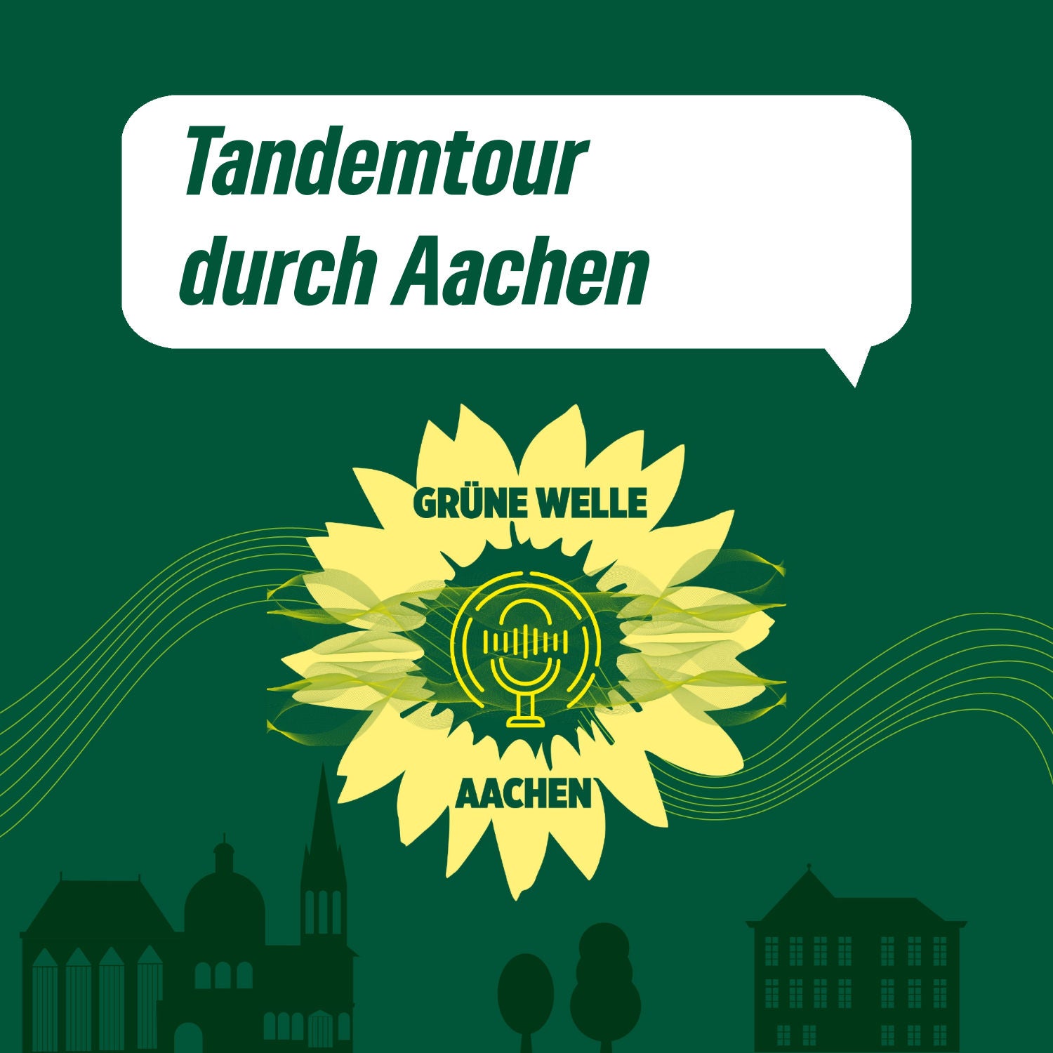 Tandemtour durch Aachen – mit Franca & Laurenz – Grüne Welle Aachen 23