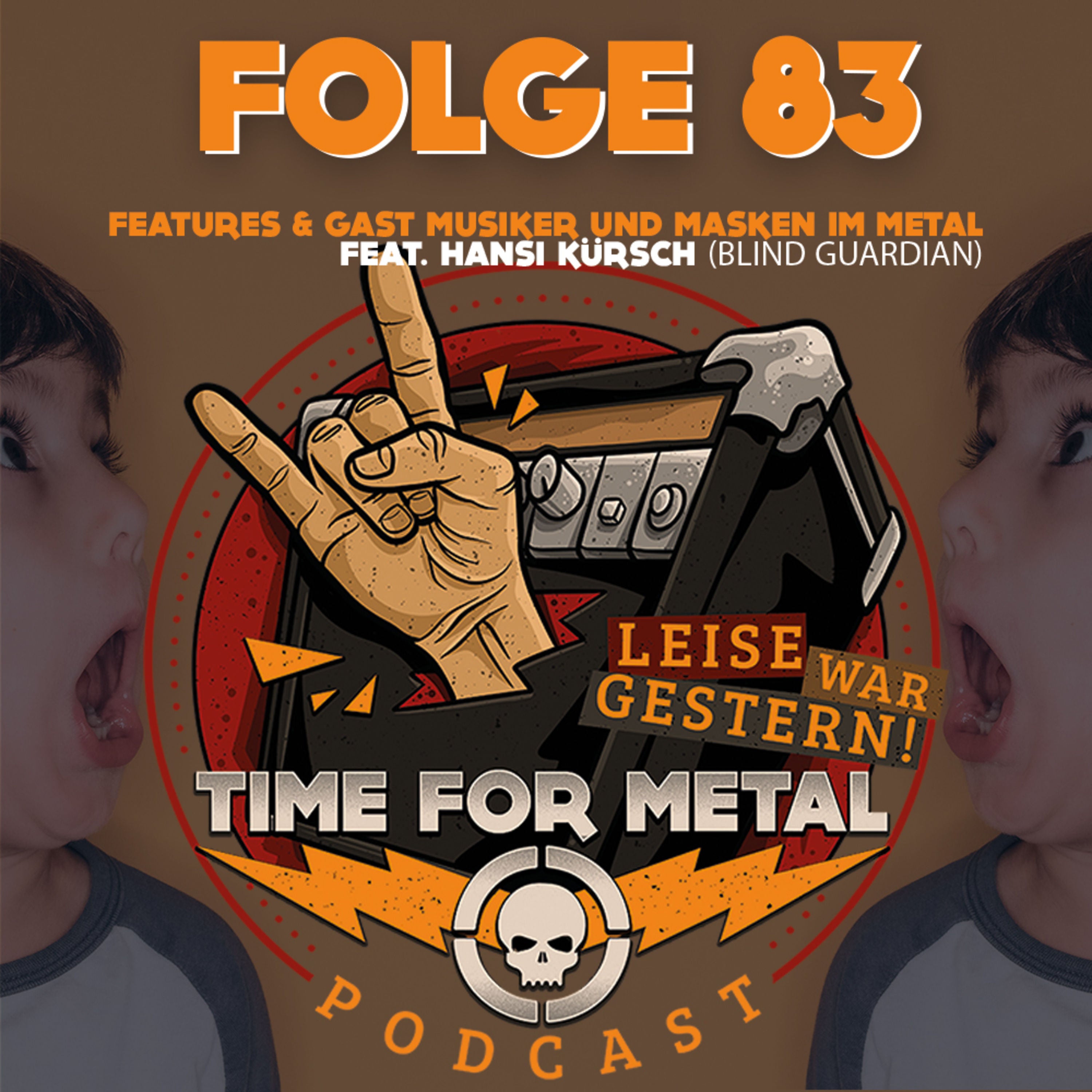 Folge 83 - Features und Gastmusiker und Masken im Metal | Themenroulette mit Hansi Kürsch (Blind Guardian)