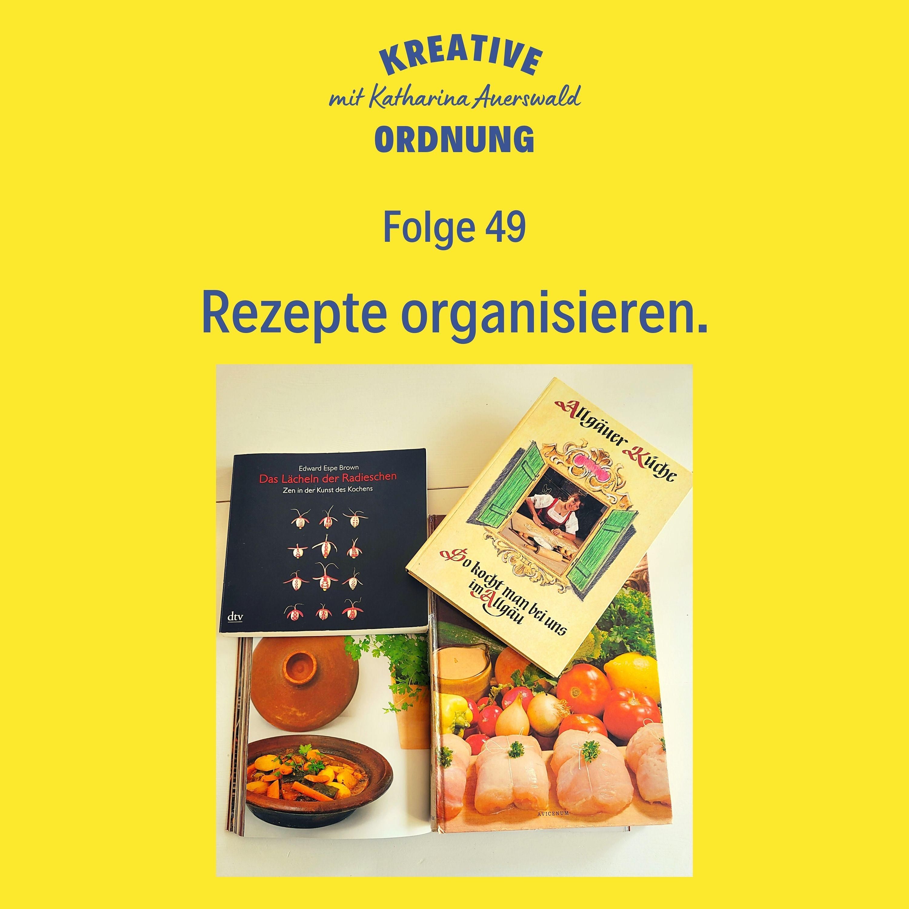 Rezepte organisieren