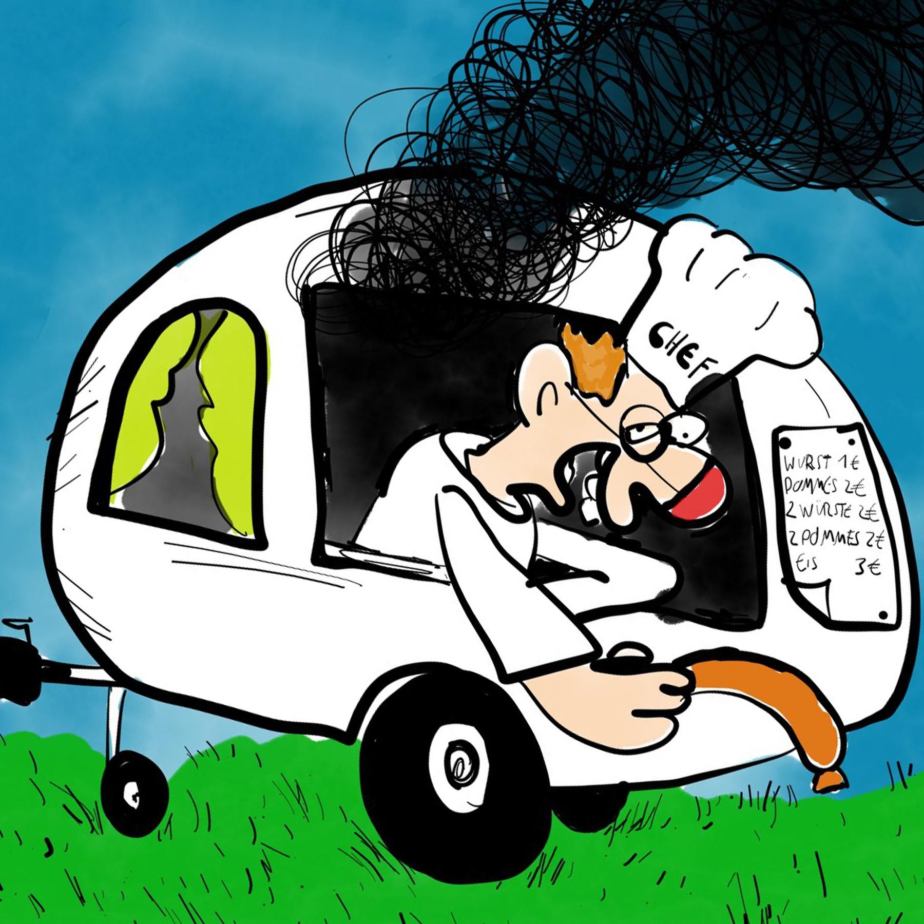 Gegessen wird, was auf den Tisch kommt - Gunzberts Food Truck