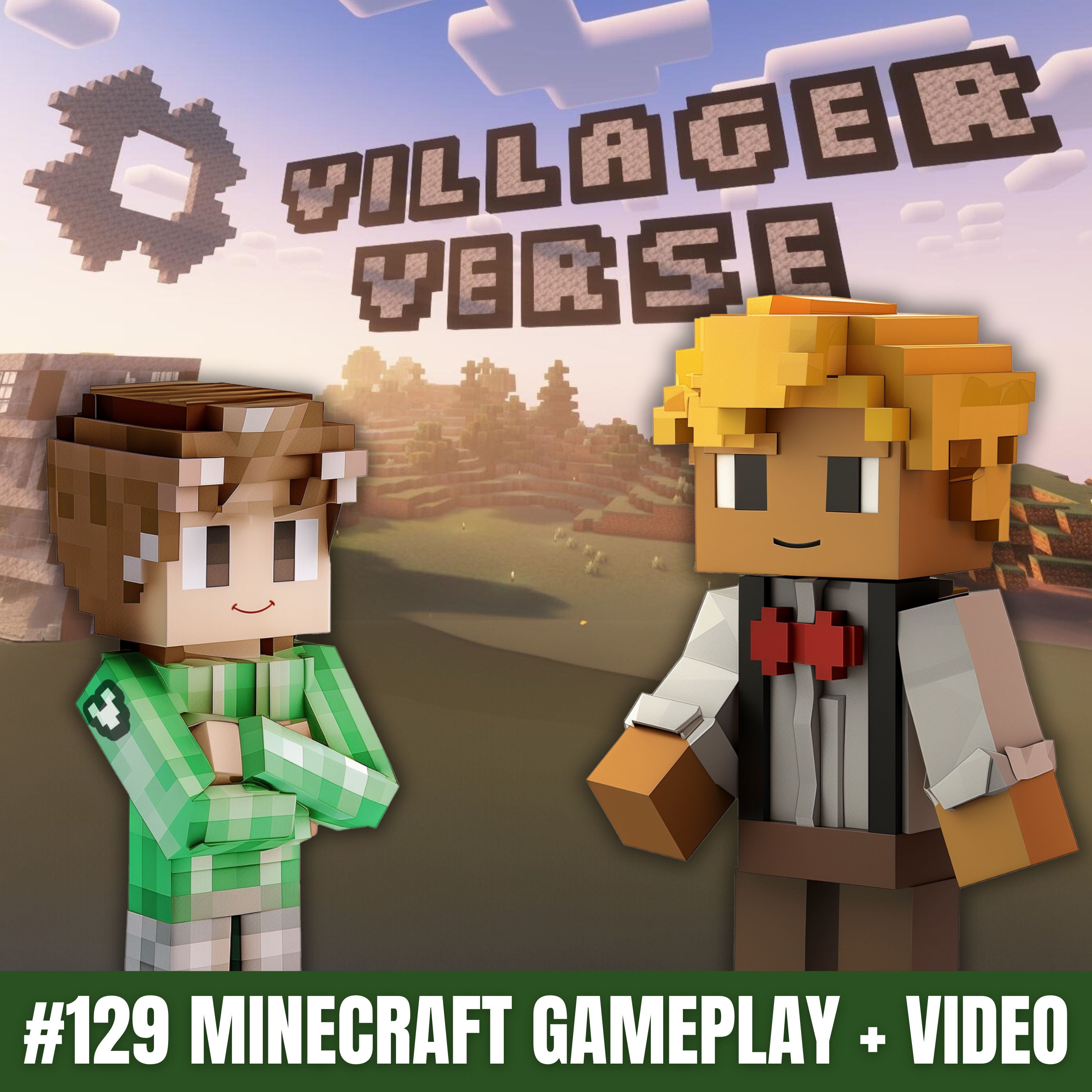 Endlich! Wir bauen das VillagerVerse! 🟩 #129