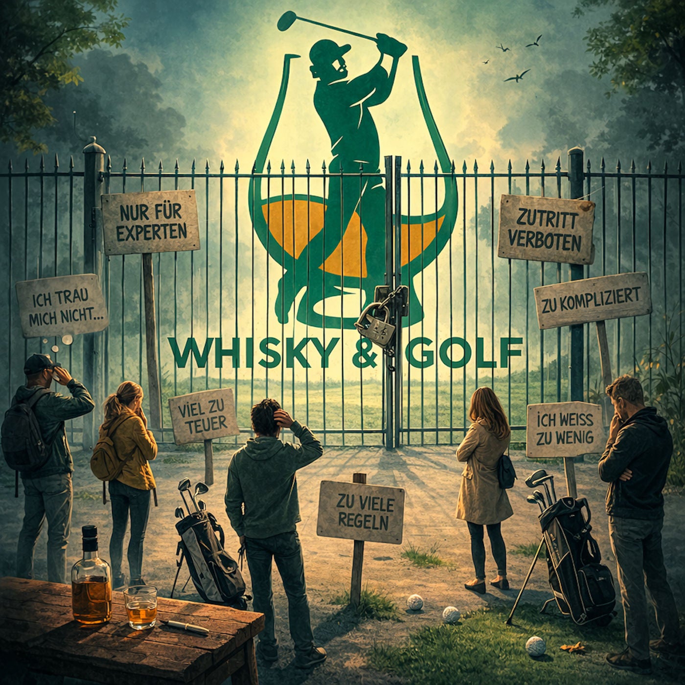 🎙️ Folge 55 – Schwellenangst bei Whisky & Golf: Warum Einsteiger abgeschreckt werden