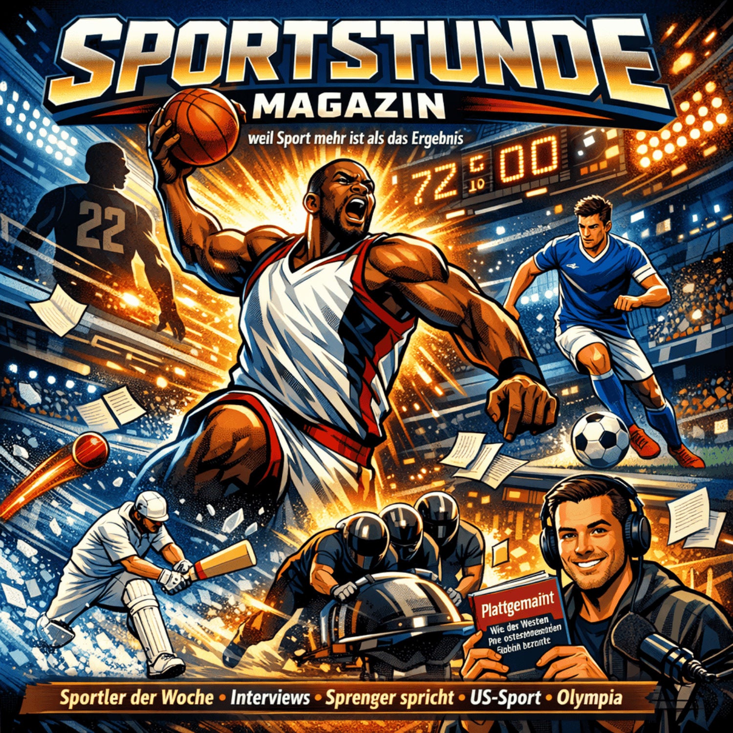 NBA-Rekord, Olympiasieger und große Sportgeschichten