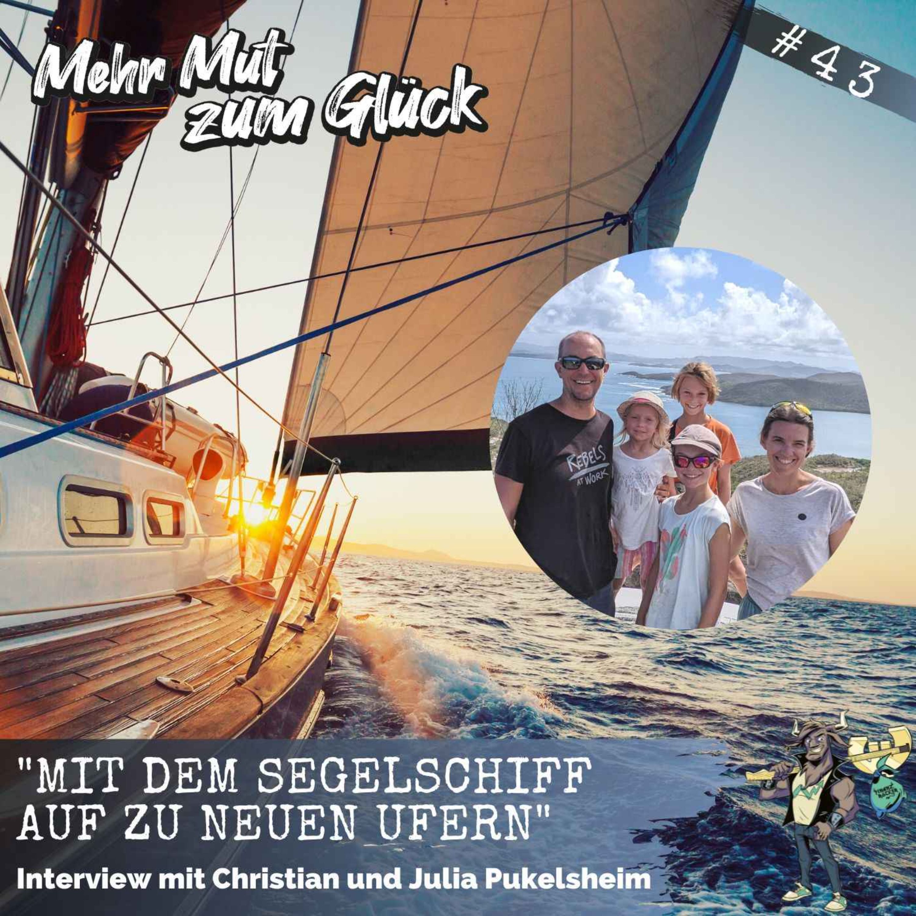 Ein Jahr auf See: Wie Familie Pukelsheim mit drei Töchtern und einem Segelschiff ihren Traum verwirklichte