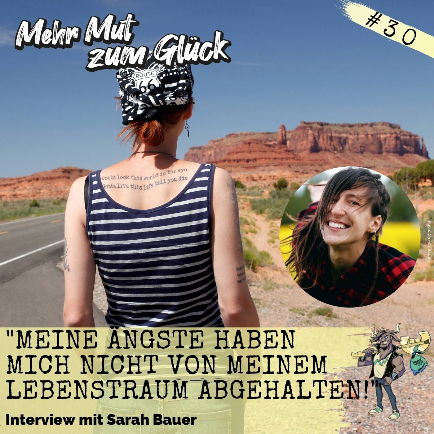 Trotz Angst allein durch die USA: Wie Sarah Bauer ihren Lebenstraum lebte
