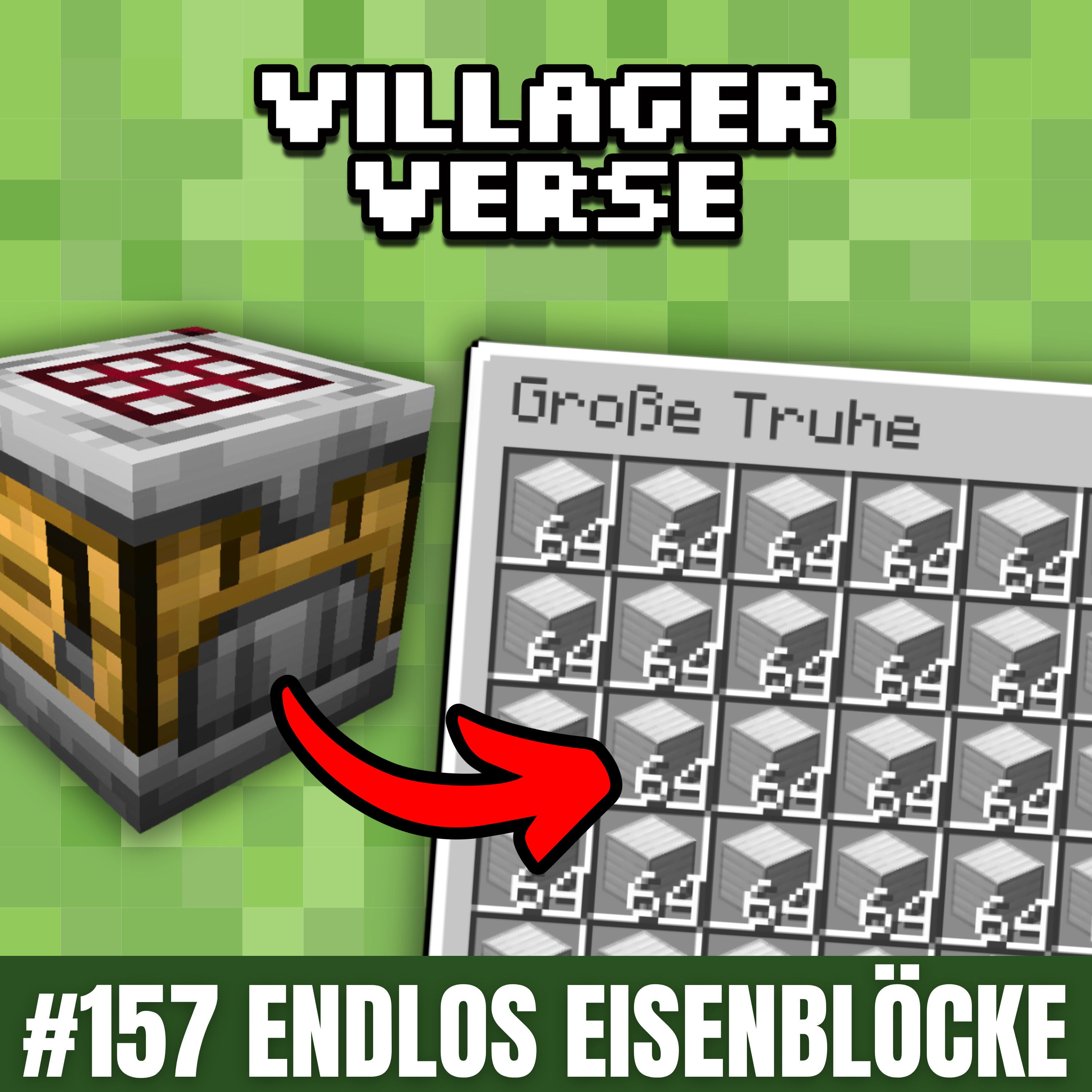 Unendlich Eisenblöcke (mit Autocrafter) 🧊 #157
