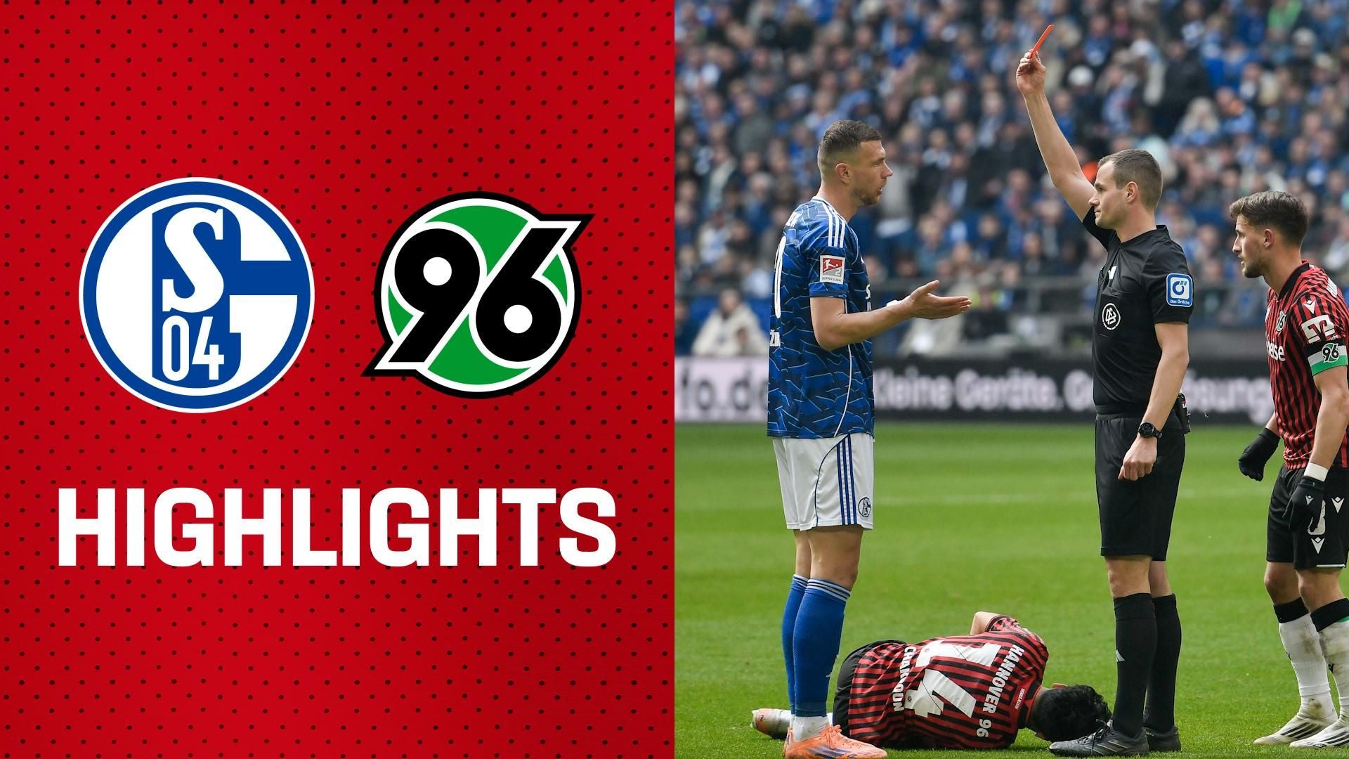 Dzeko fliegt! Aber war DAS wirklich Rot?
