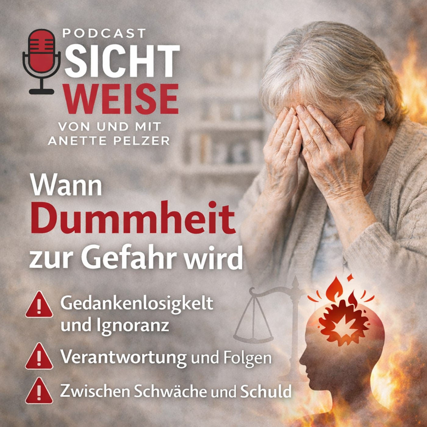 Wenn Dummheit zur Gefahr wird | Sicht Weise von Anette Pelzer