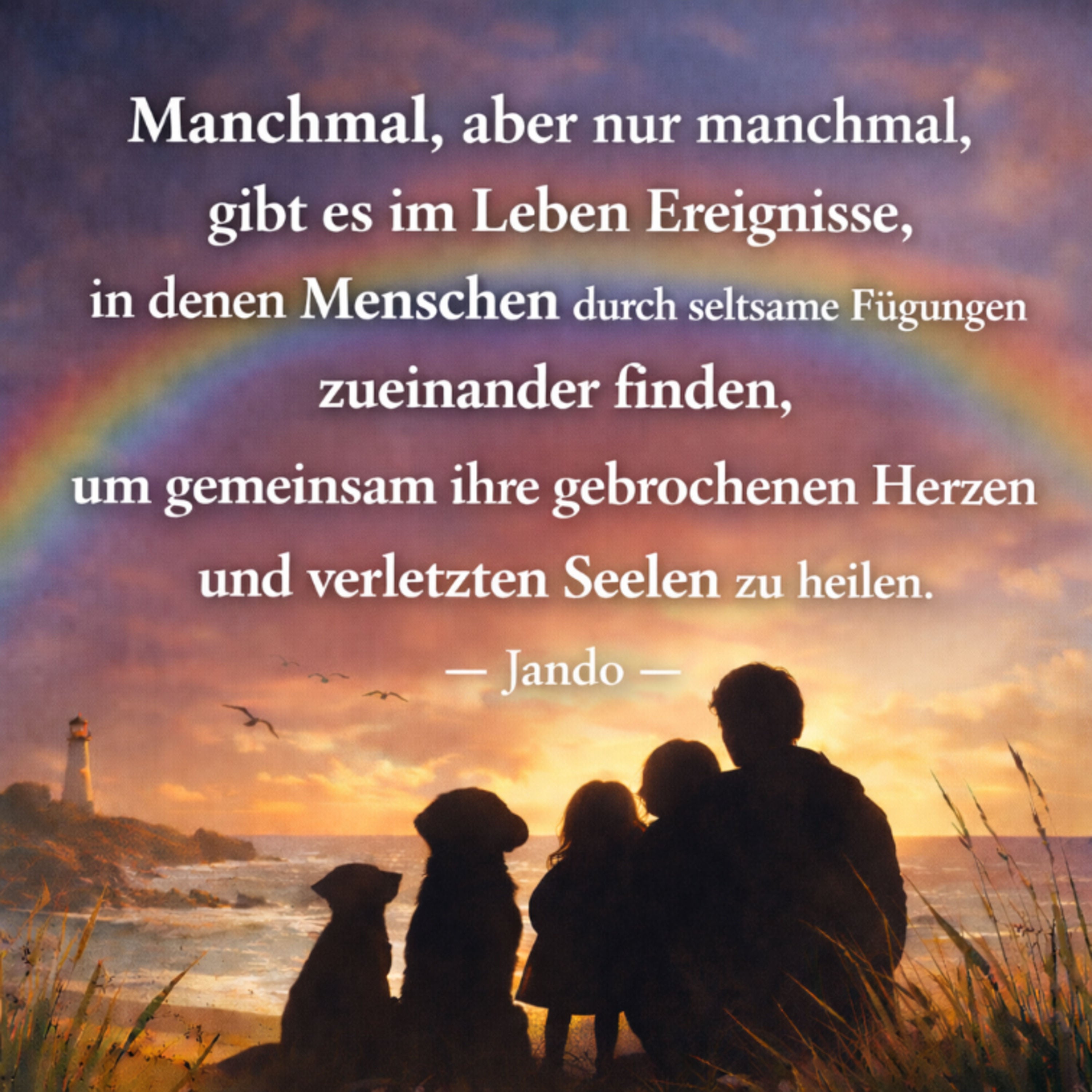 🌈 Die Weisheit des Regenbogens – Wegweiser des Herzens | Hörbuch-Special im Jando-Podcast