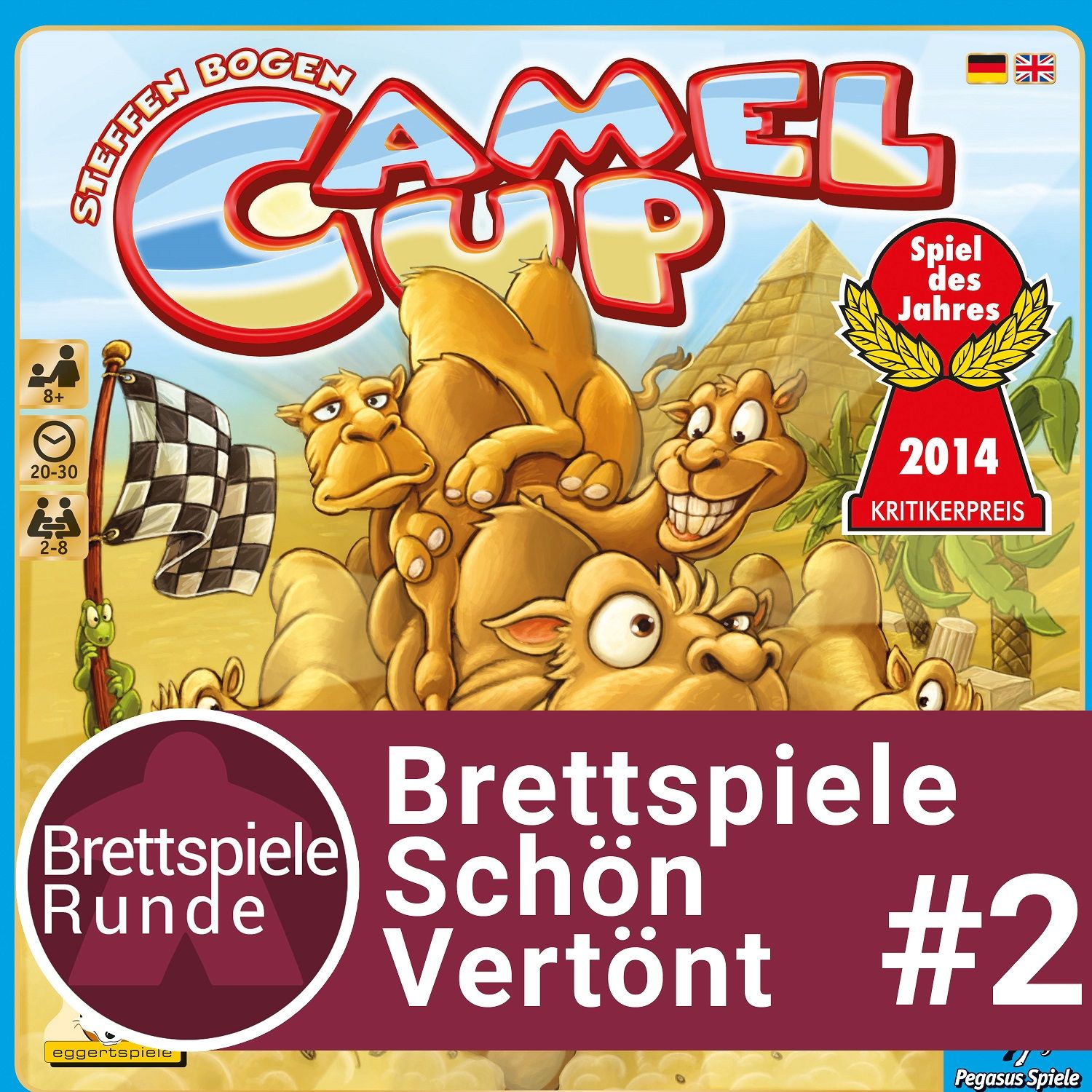 Brettspiele schön vertönt - Folge 02 - Camel Up