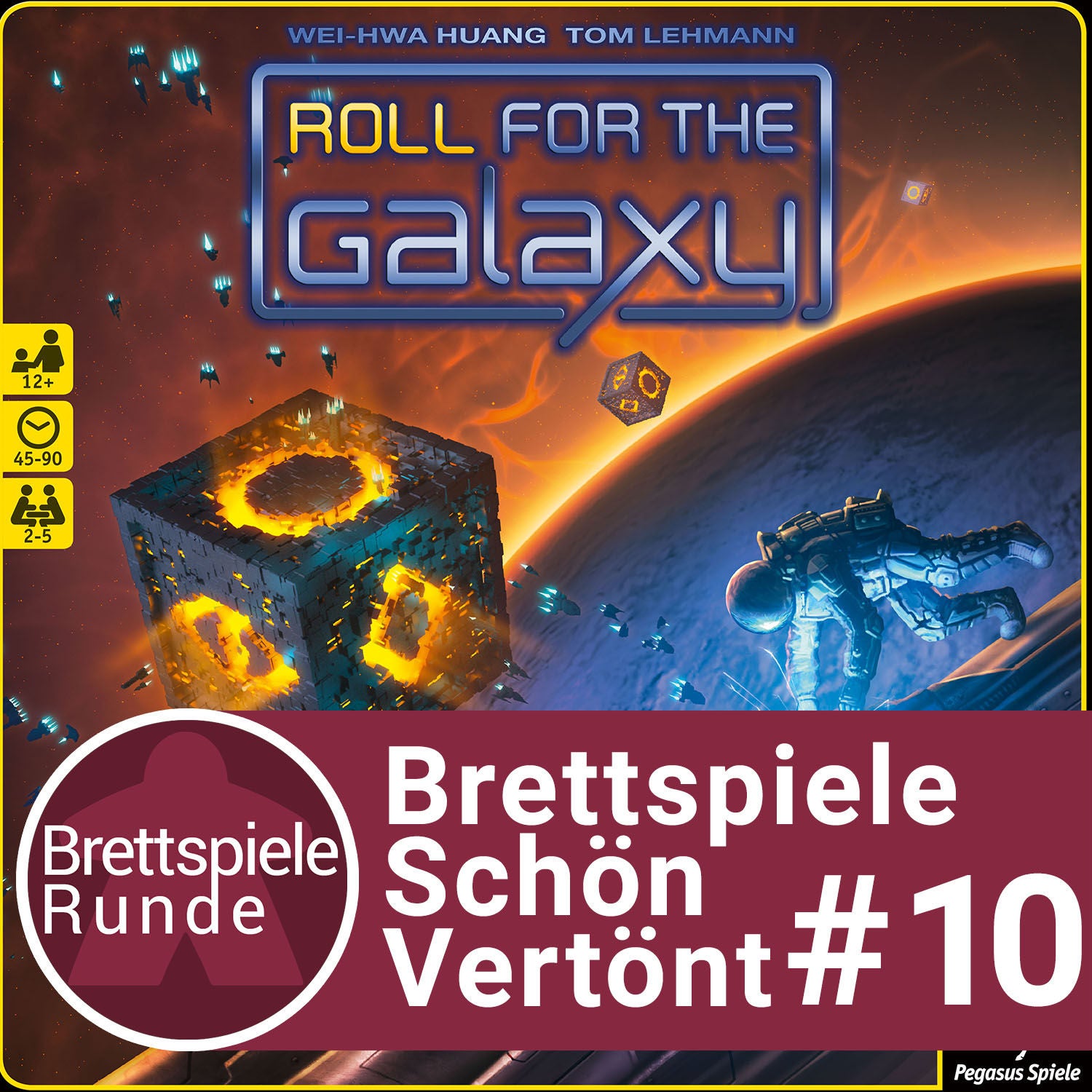 Brettspiele schön vertönt - Folge 10 - Roll for the Galaxy