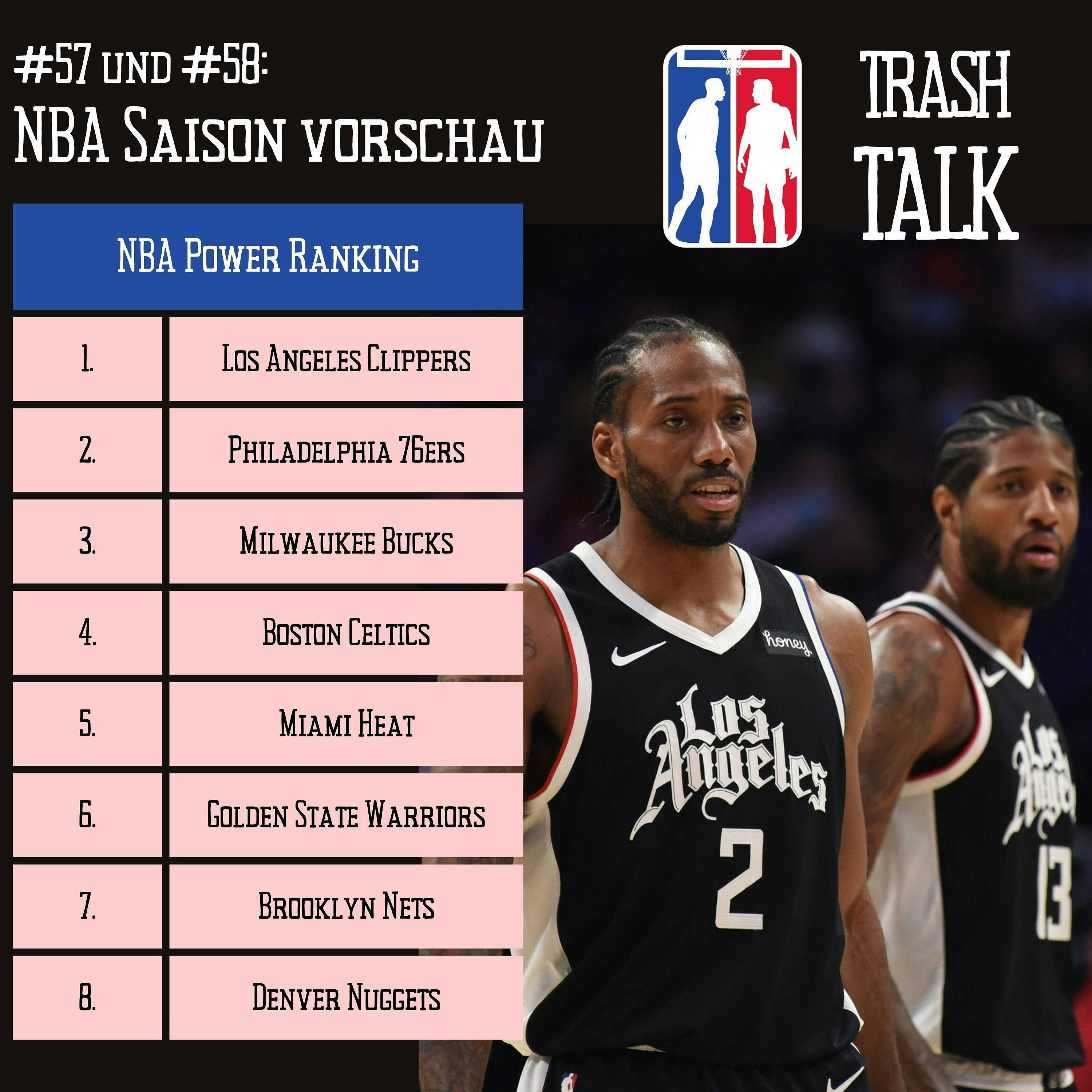 # 58 - NBA Saison Vorschau - Meisterschaftskandidaten