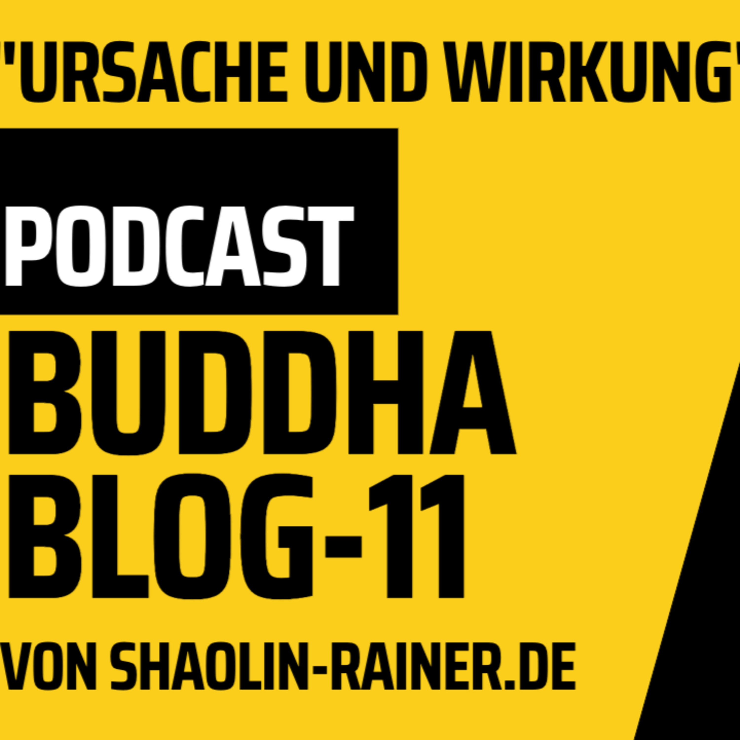 Der grosse Podcast Folge 11-Ursache und Wirkung-Buddha-Blog-Podcast-Buddhismus im Alltag - von Shaolin-Rainer