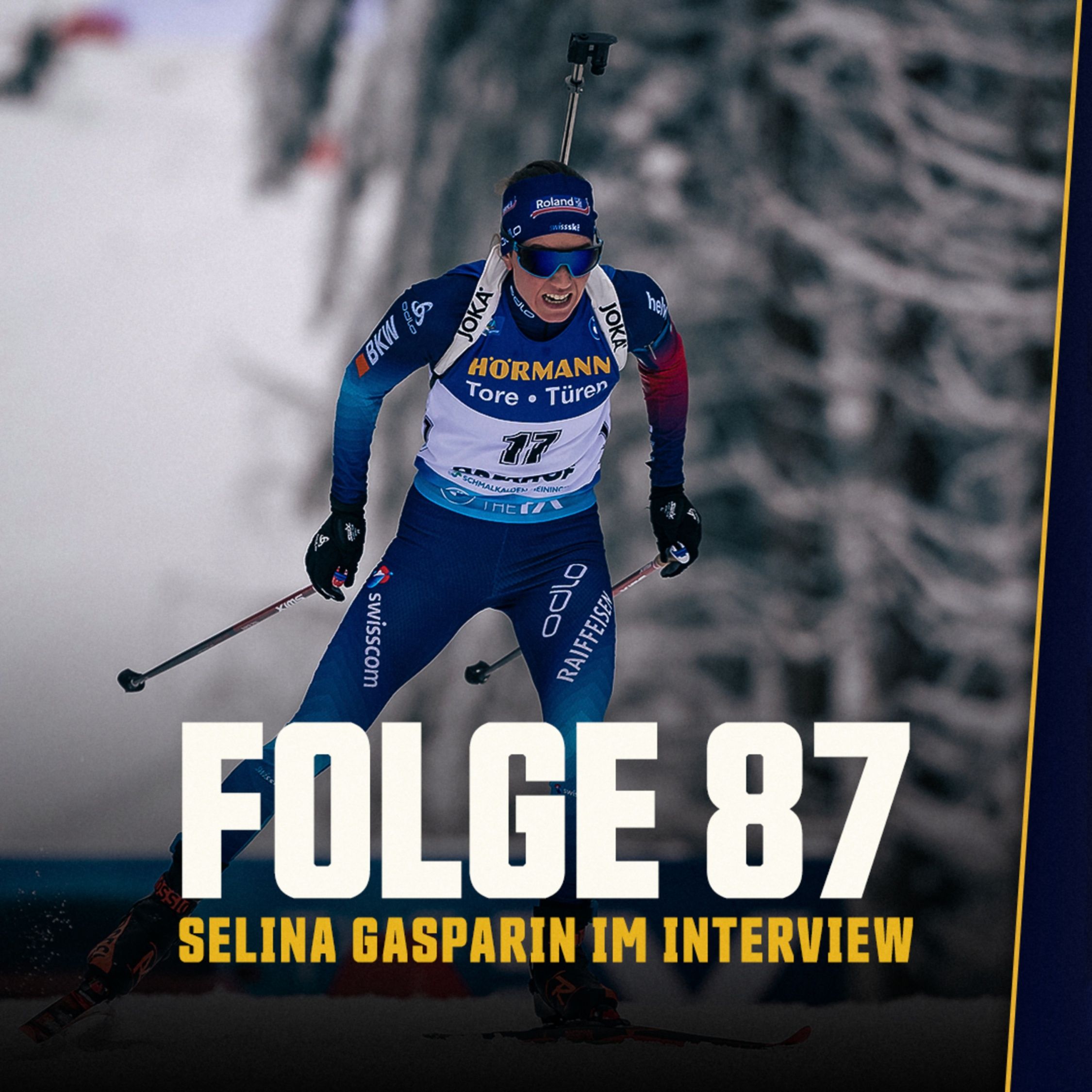 87 - SELINA GASPARIN IM INTERVIEW