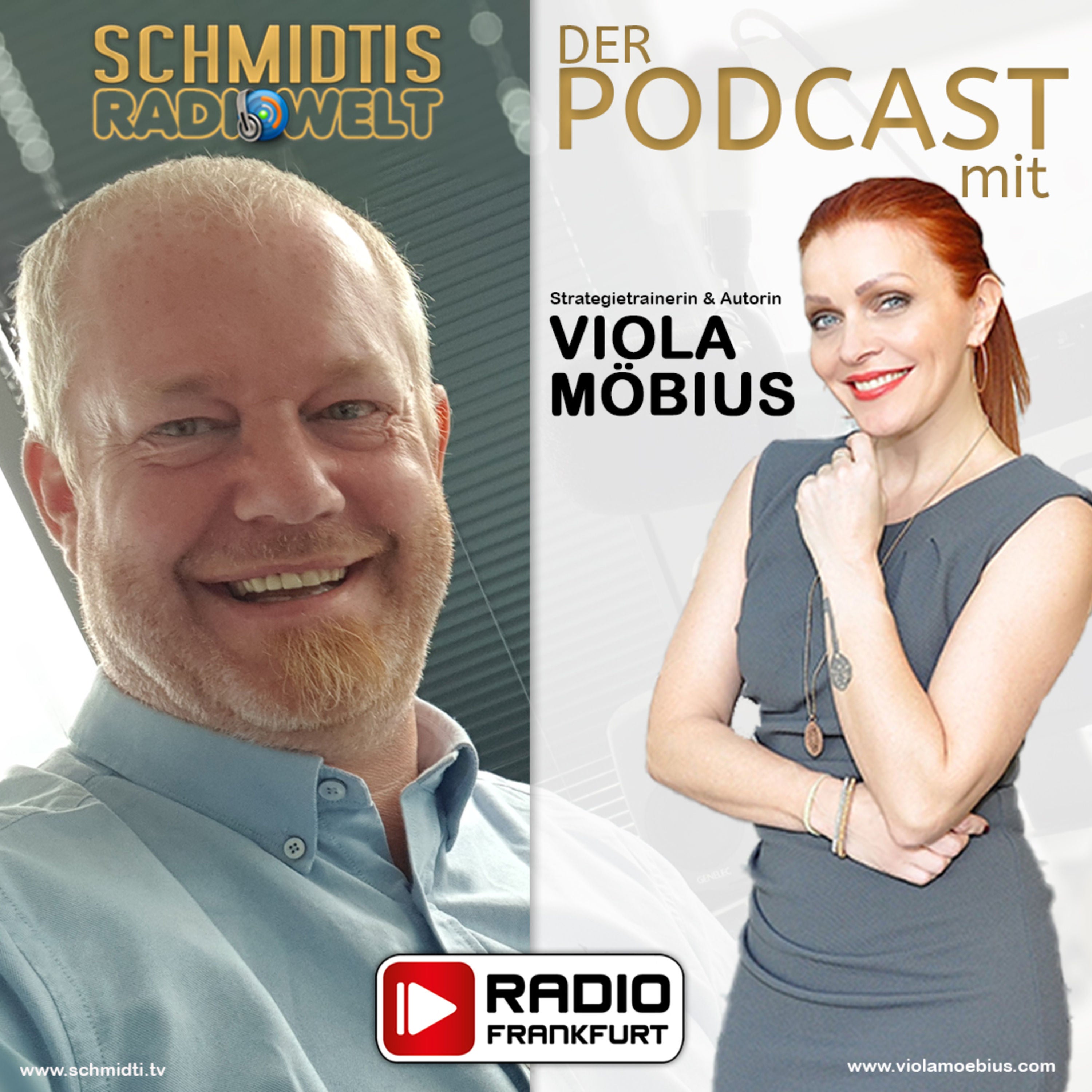 17 Schmidtis Radiowelt Podcast - zu Gast: Strategietrainerin & Autorin VIOLA MÖBIUS