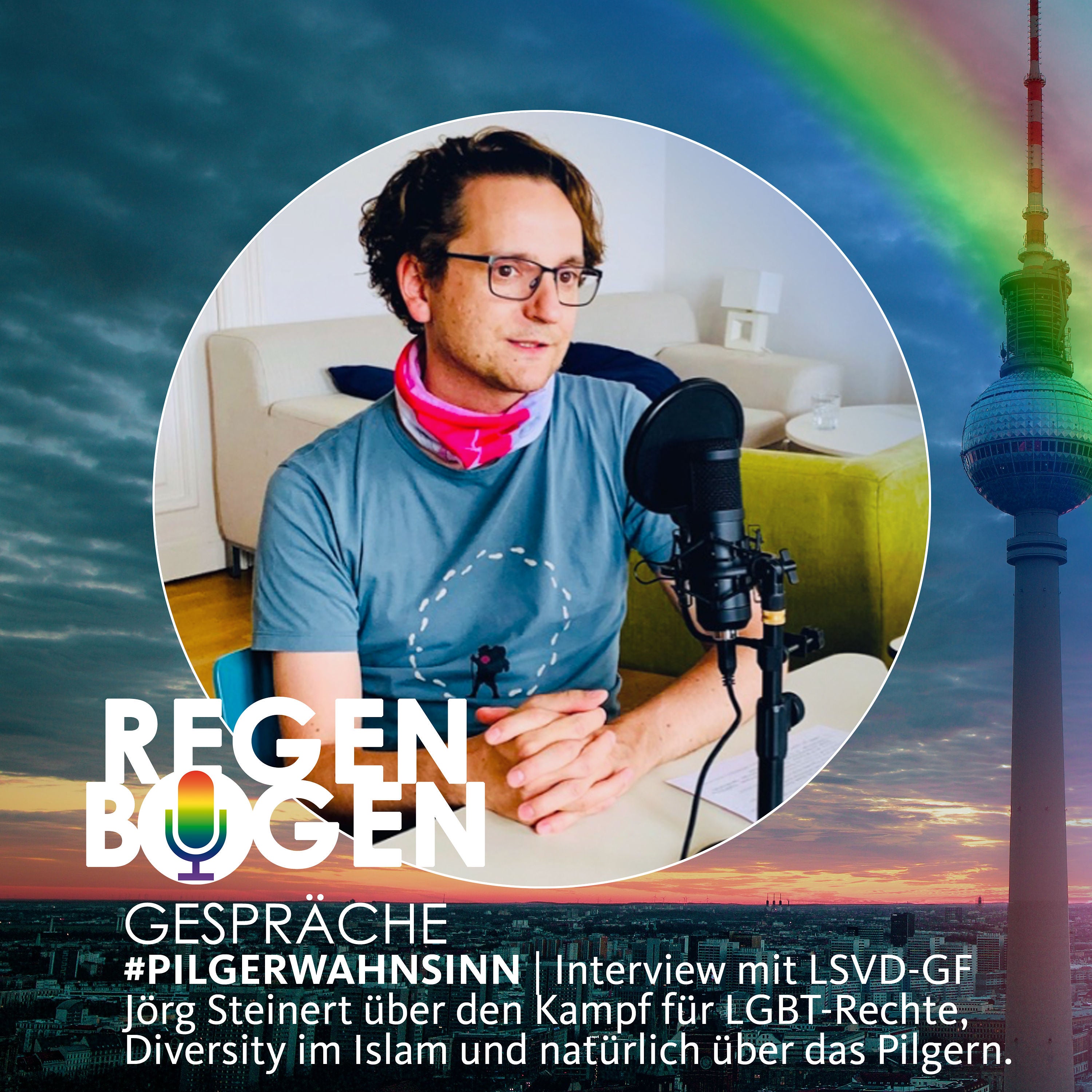 Kampf für LGBT-Rechte, Diversity im Islam, Pilgerwahnsinn und Pilgermuffel Klaus Wowereit - ein Interview mit Jörg Steinert