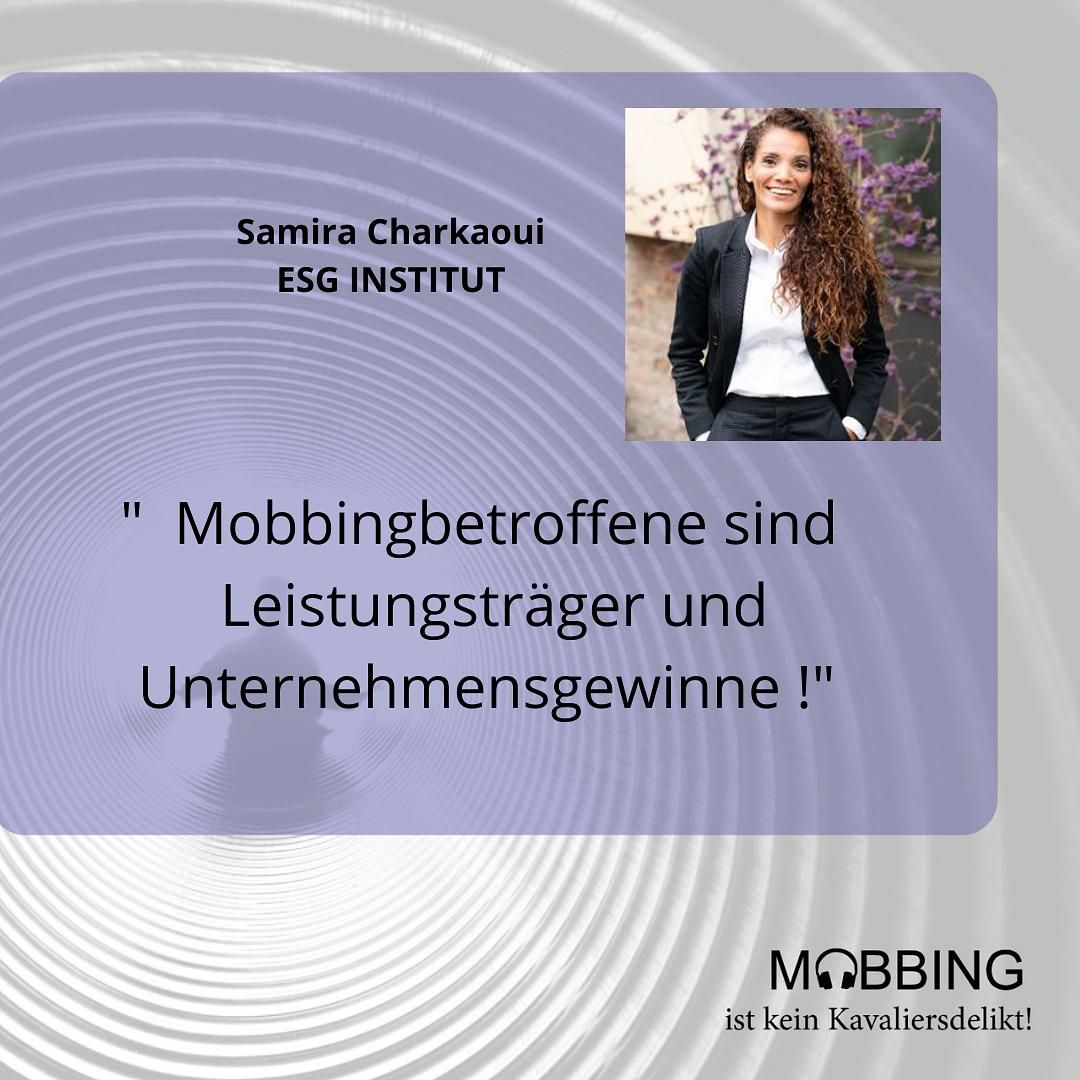 #27: Samira Charkaoui: Mobbing als Gewinn-Verbrenner, der zu ihrer Beratertätigkeit geführt hat