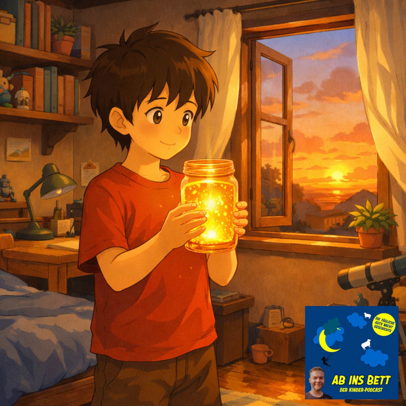 #2031 Yasin und der Sonnenuntergang in Glas