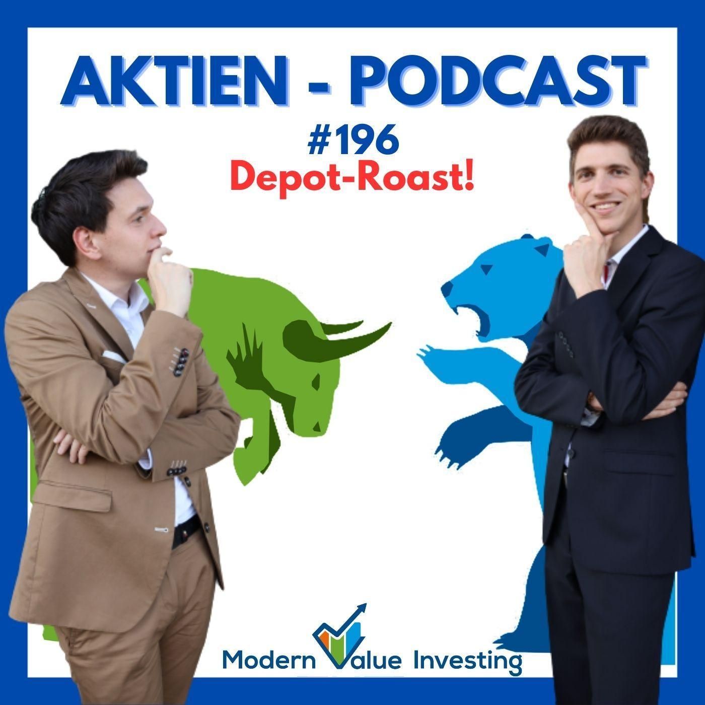 #196 Der Depot-Roast - Shell - Amazon - VW - Illumina - Qartalszahlen - BP - Exxon - Dominos