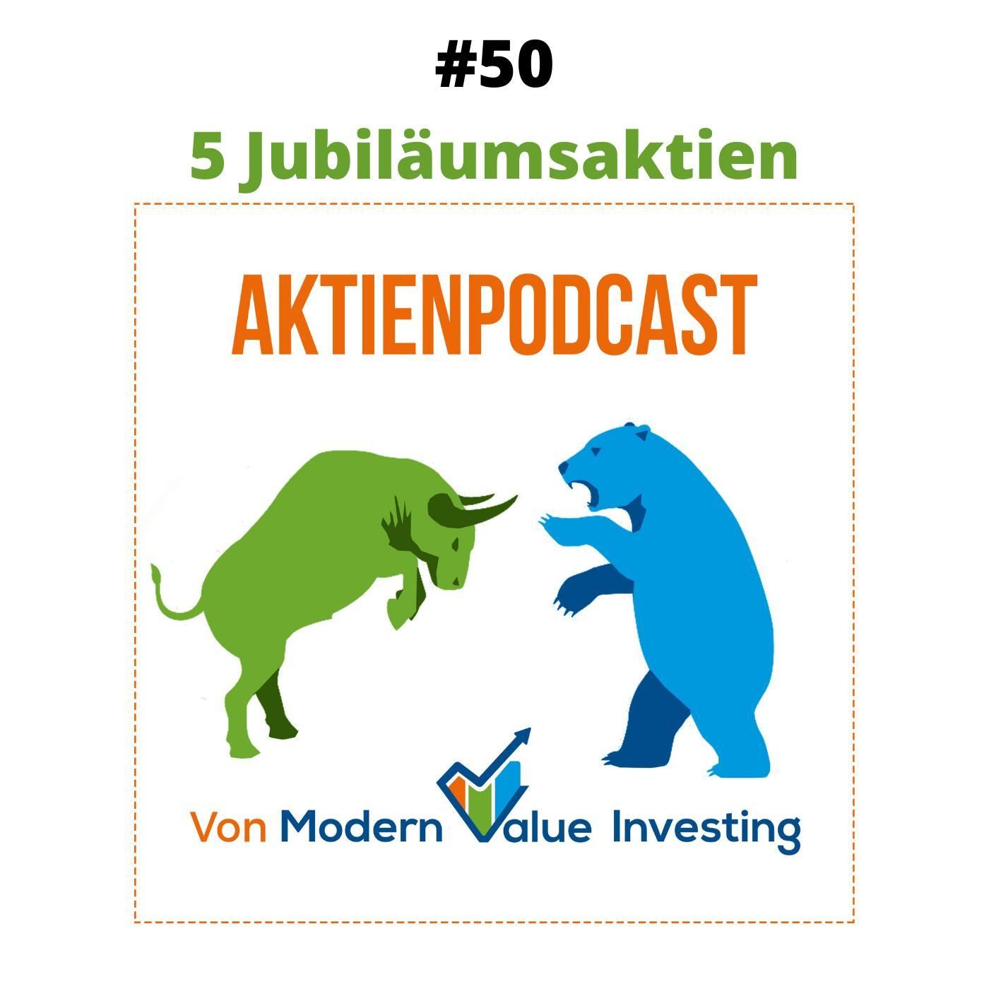 50 - 5 Jubiläumsaktien