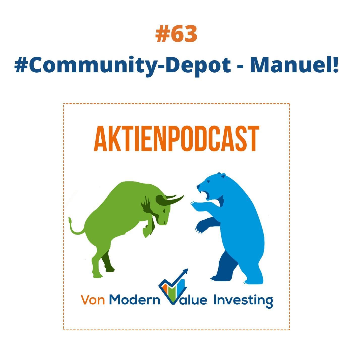 63 - #Community-Depot - Manuel!
